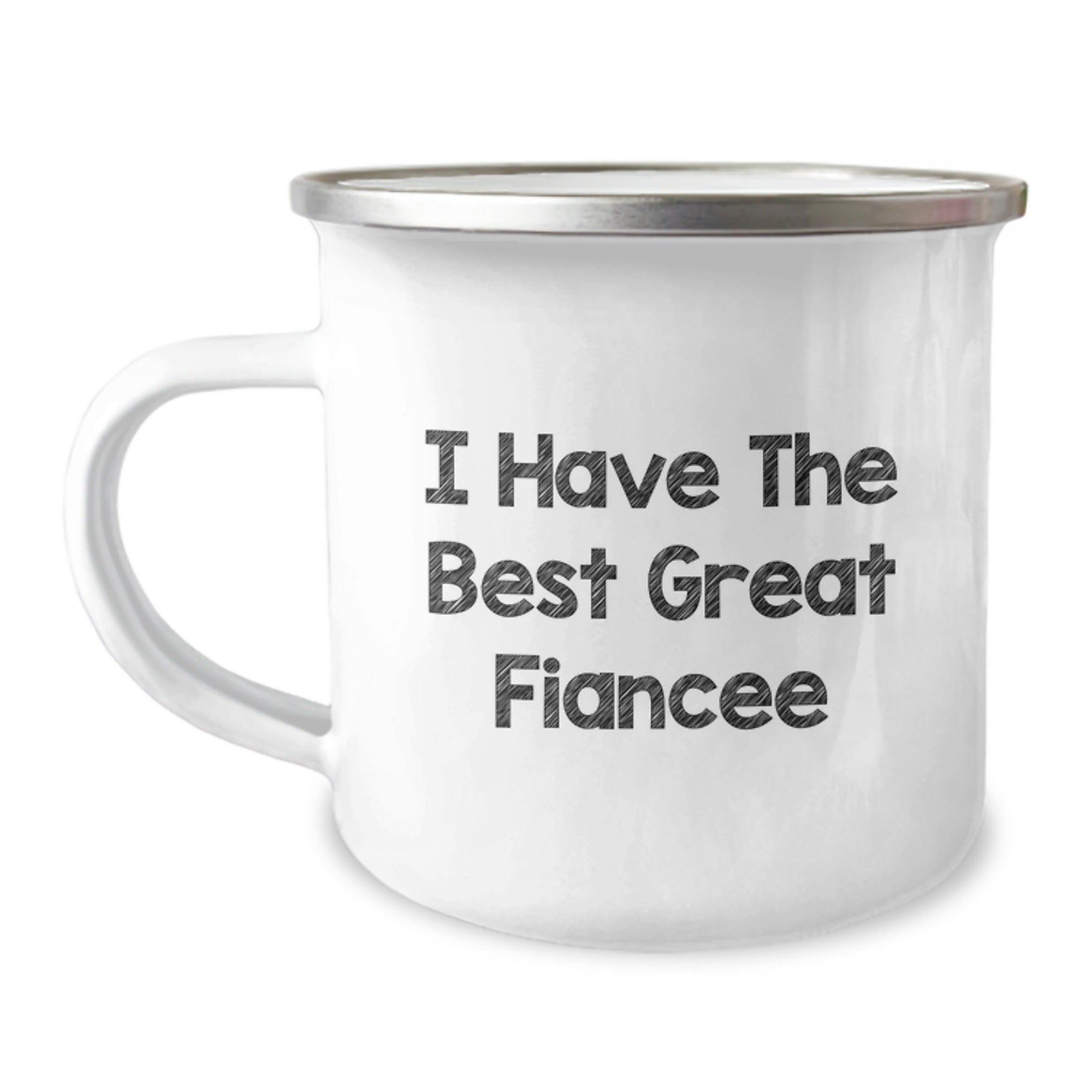 Christmas Gift for Her I Have The Best Great Fiancee Camping Mug Present