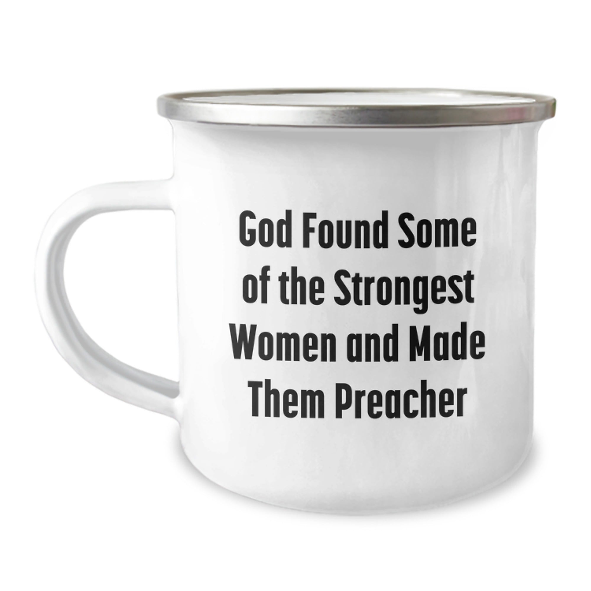 Funny Preacher Gifts from Men to Women for Christmas Unique Preacher Camping Mug