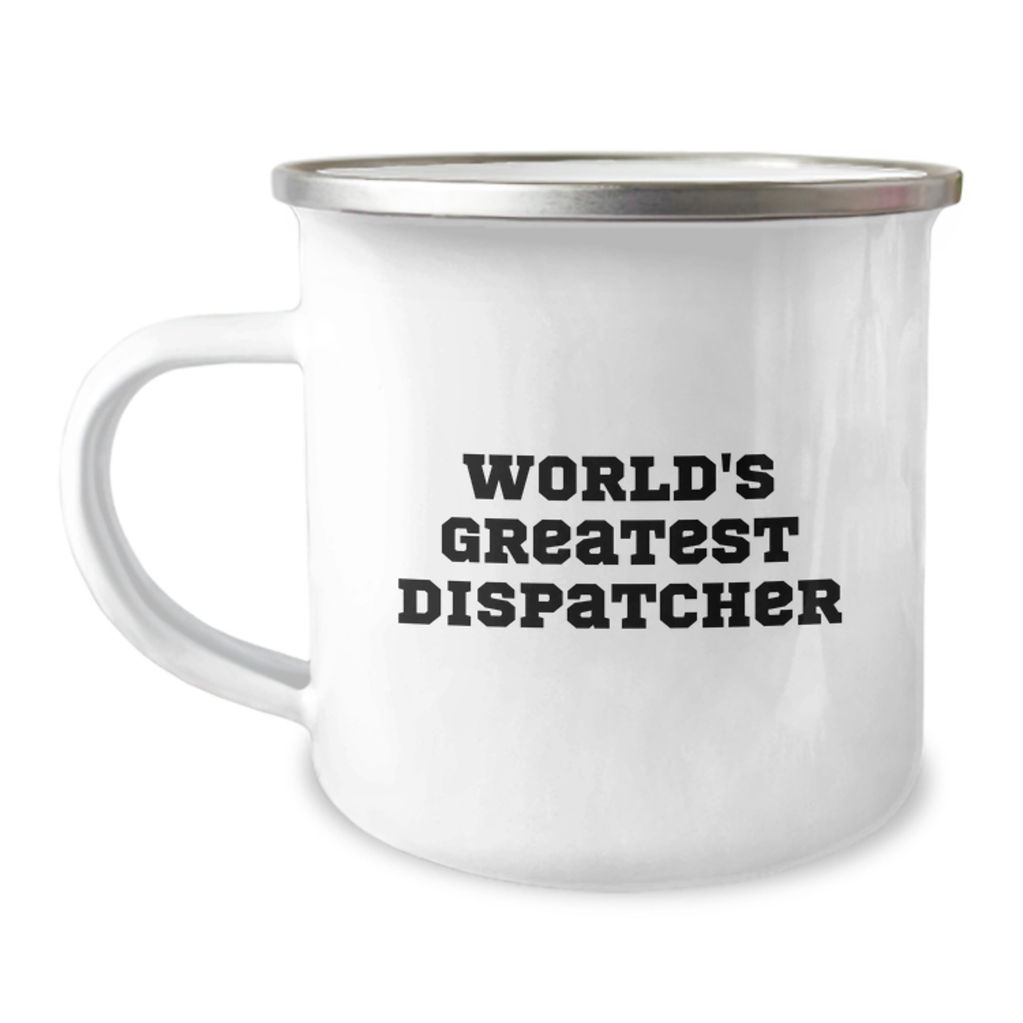 Christmas Gift for Her World's Greatest Dispatcher Camping Mug Present