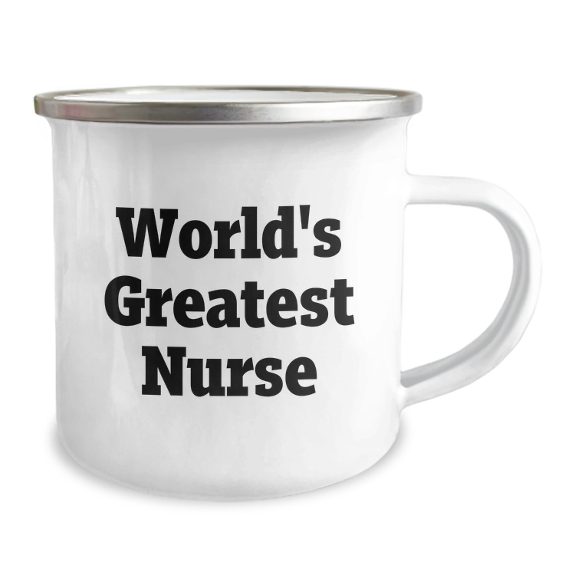 Birthday Gift for Her Nurse Camping Mug World's Greatest Nurse Present - Image 2