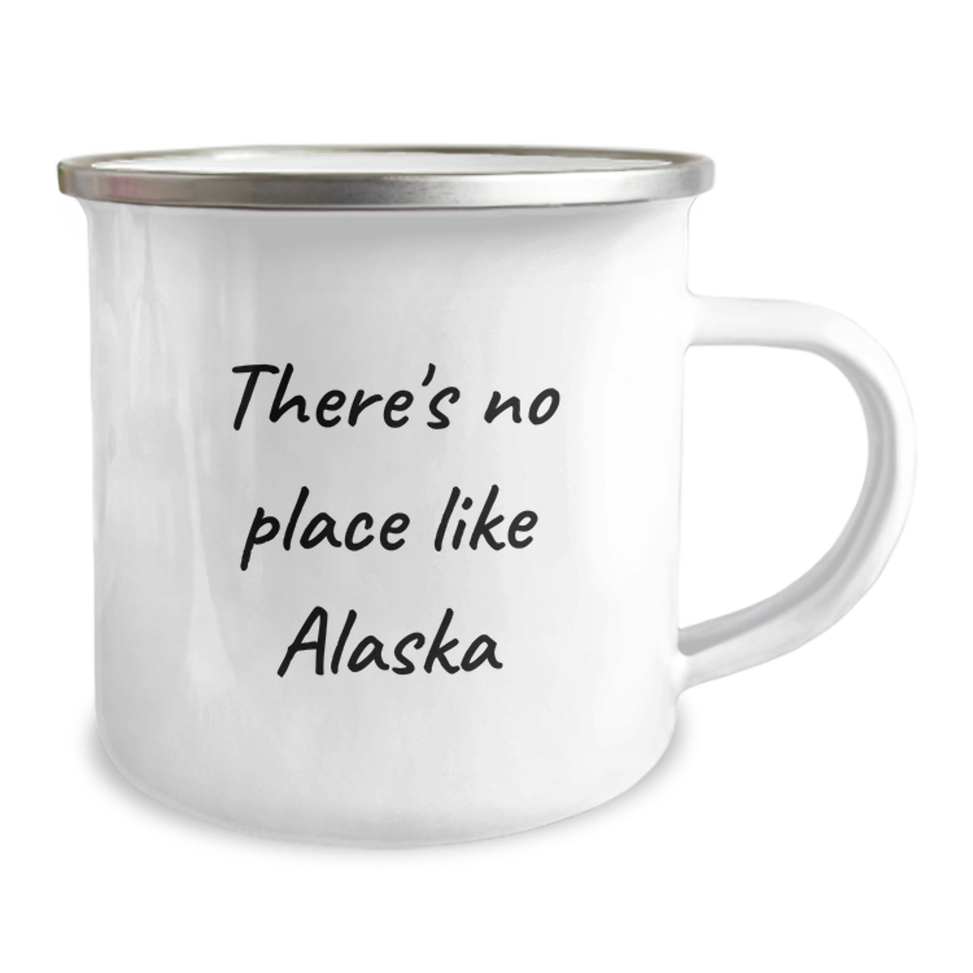 Gifts from Family, Fun in the Wilds of Alaska, Camping Mug - 'There's No Place Like Alaska' Graduation Unique Gifts for Men and Women - Image 2
