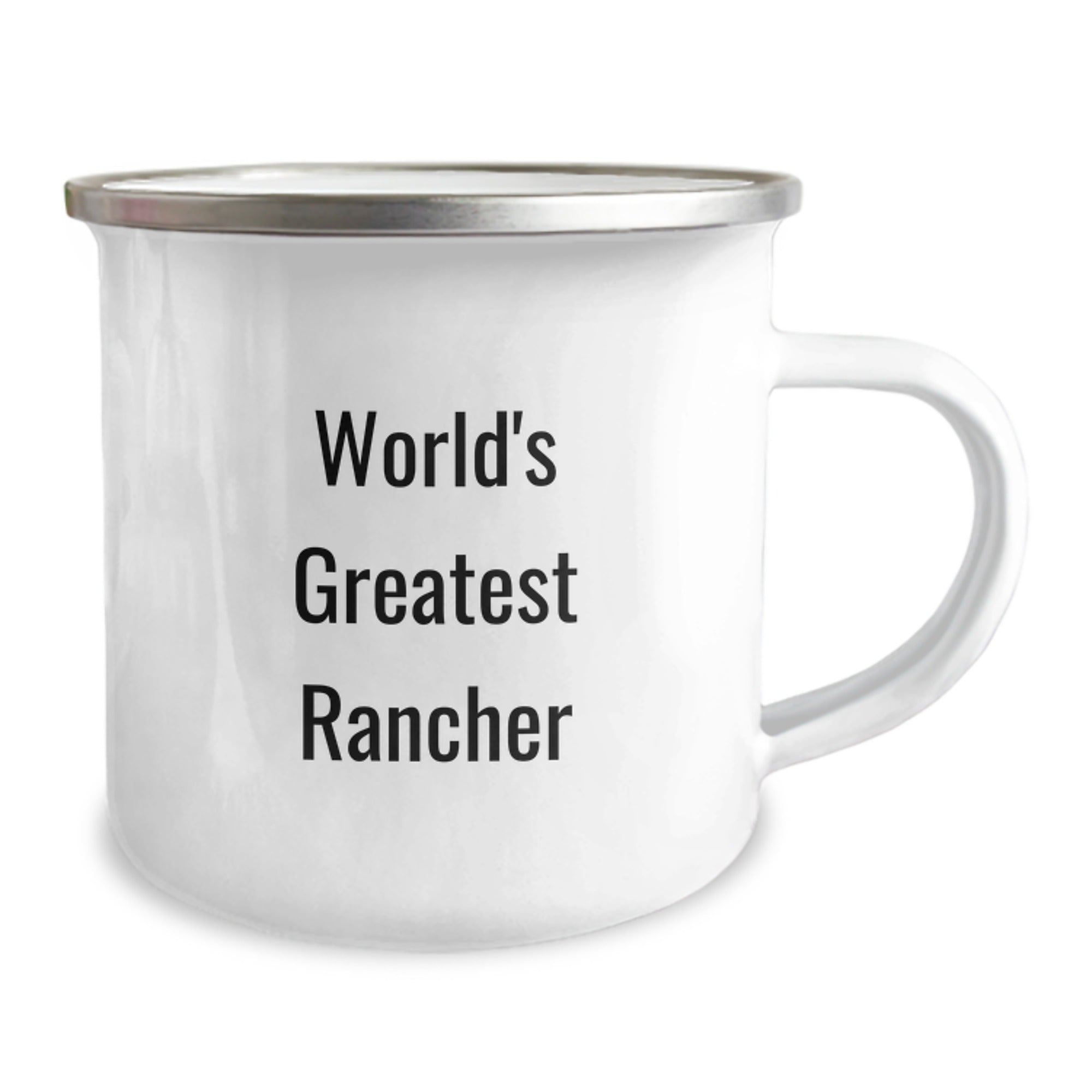 Rancher Keepsake Camping Mug for Him Greatest Rancher Birthday Gift - Image 2