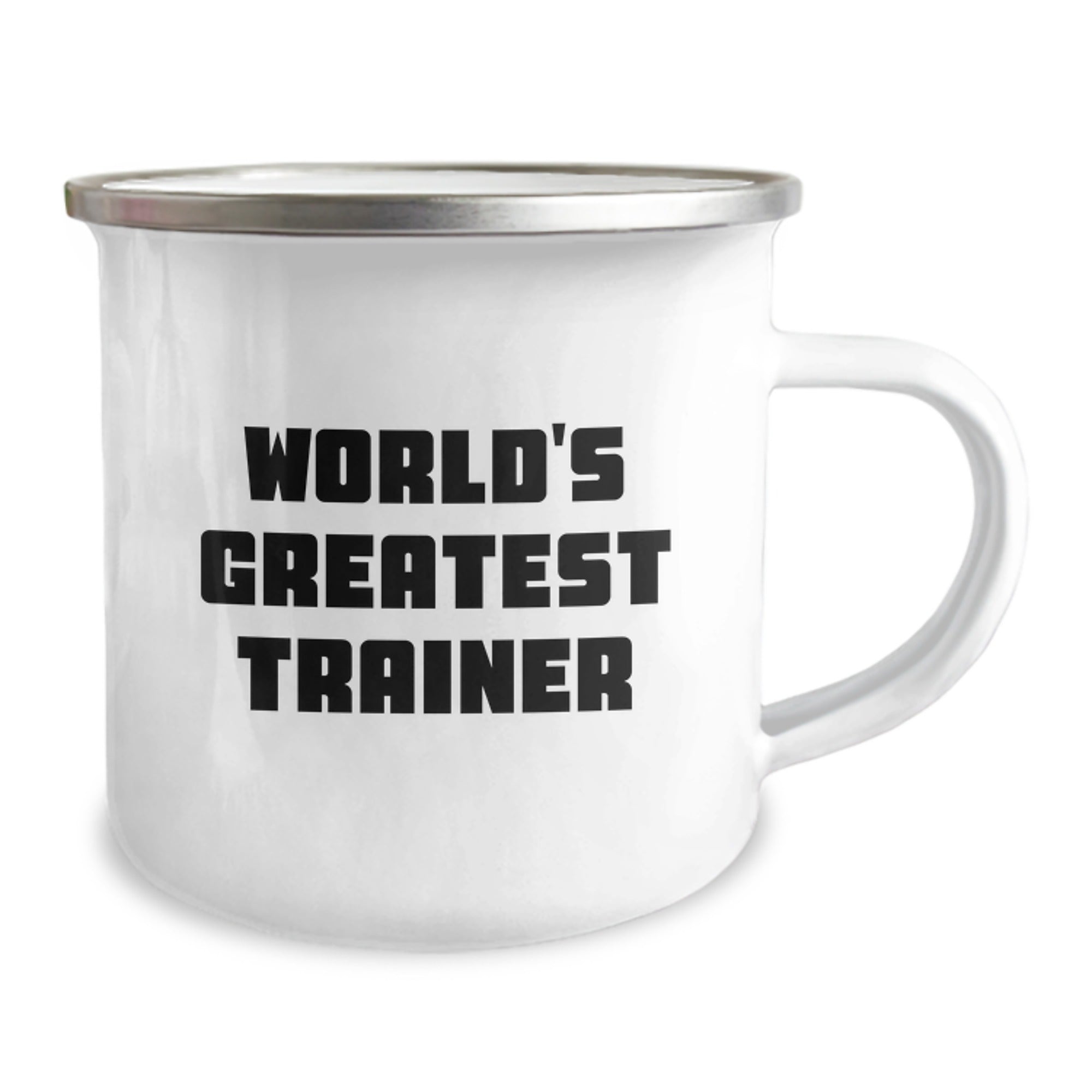 Funny World's Greatest Trainer Gifts from Dad to Trainer, Unique Camping Mug for Trainer, Perfect Graduation Unique Gifts - Image 2