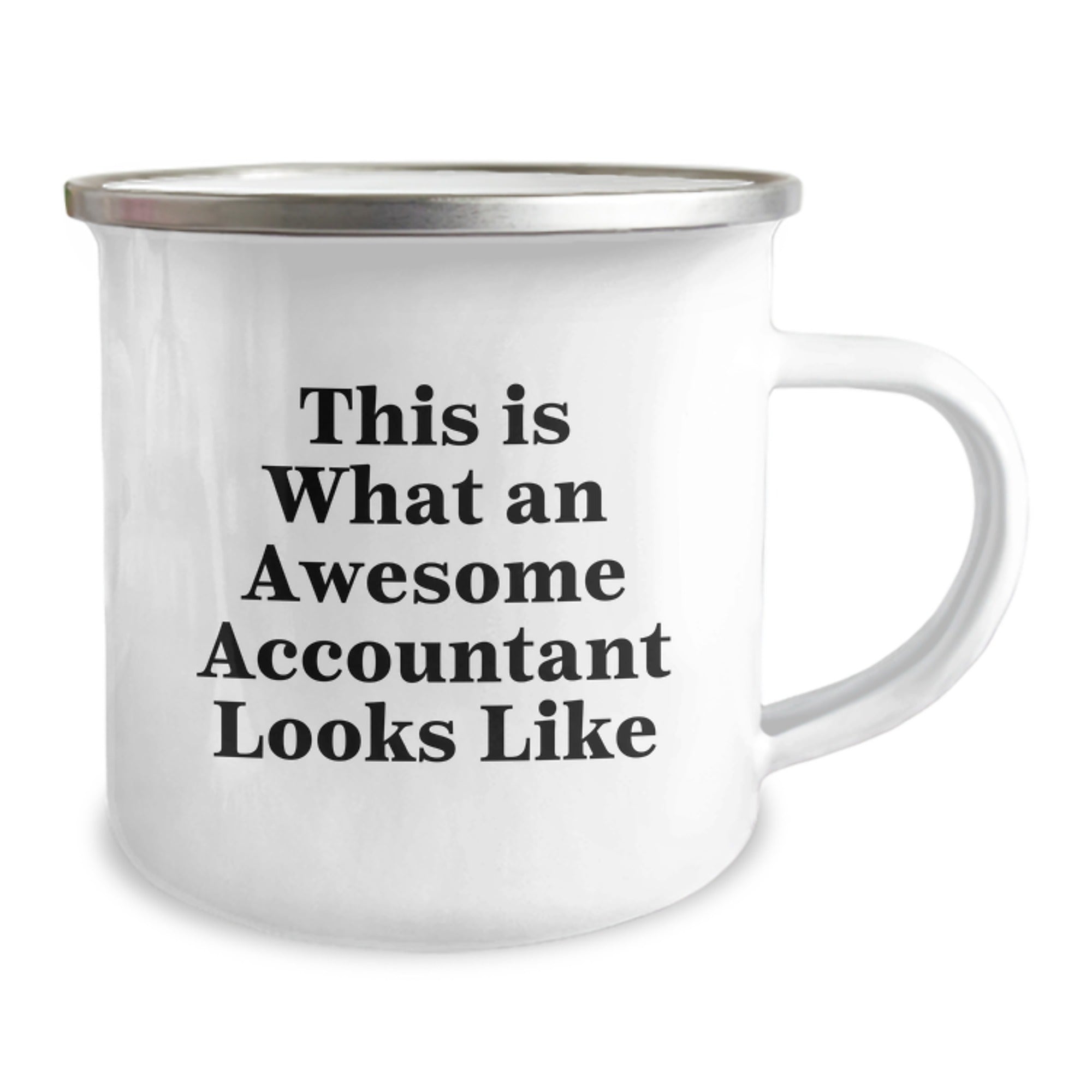 Accountant Gifts - Funny Quote for Birthday, Camping Mug for Her, Him, or Friend - 'This Is What An Awesome Accountant Looks Like' - Gifts from Family, Coworkers, Friends - Image 2