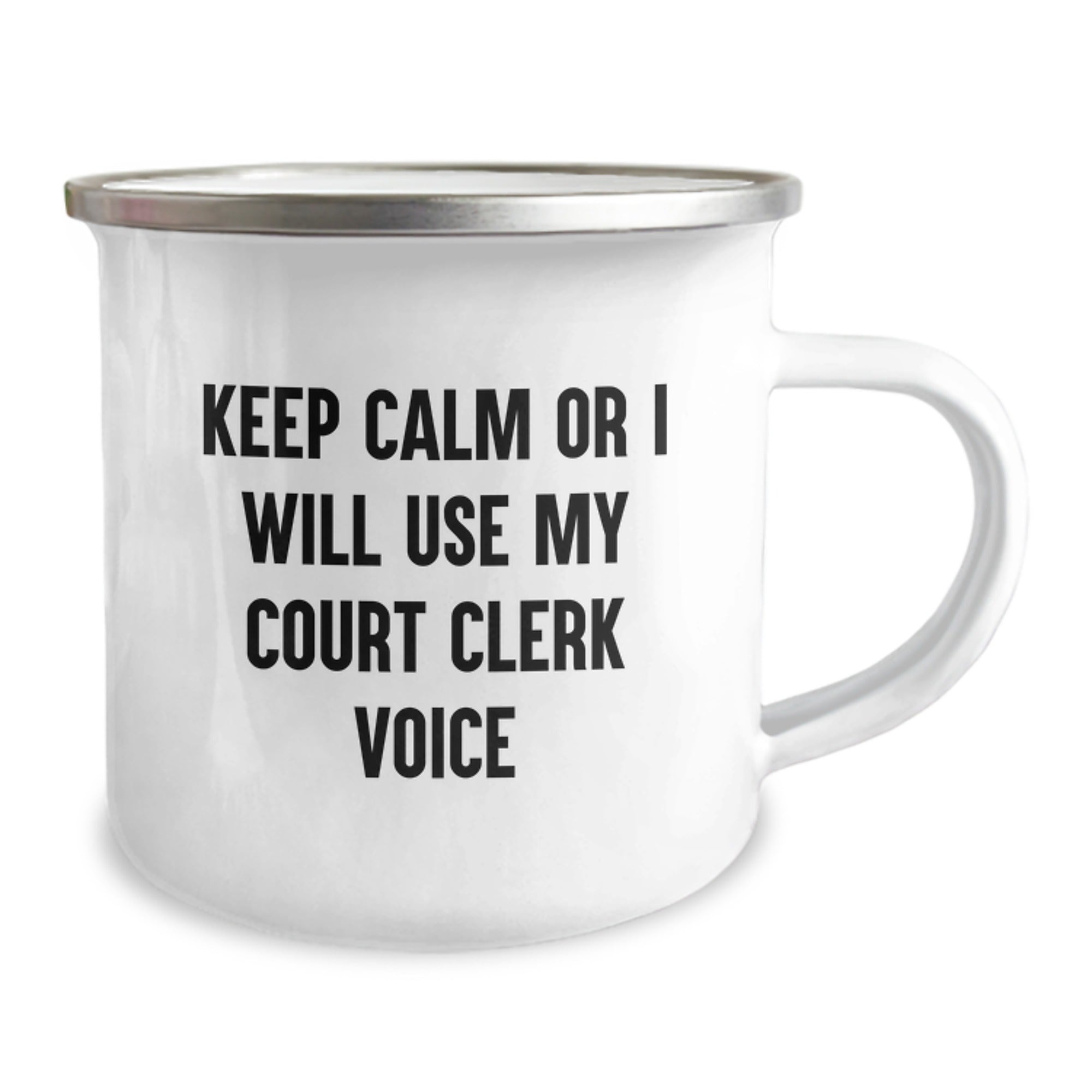 Funny Court Clerk Gifts from Family Members - Court Clerk Camping Mug for Court Clerks, Graduation Unique Gifts - Image 2