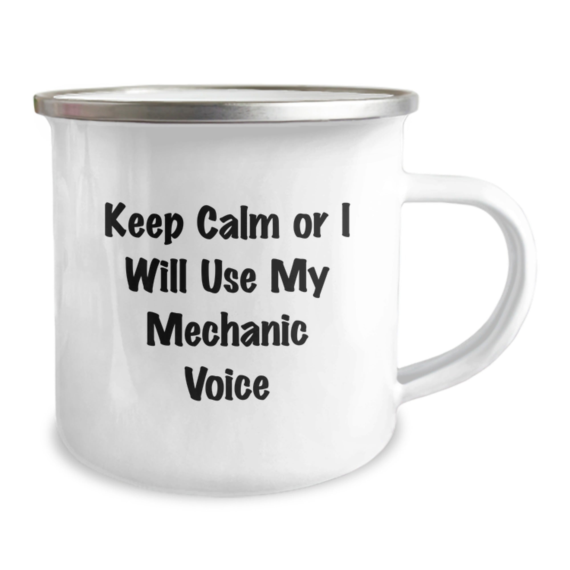 Mechanic Keepsake Camping Mug for Him Birthday Gift 12oz Stainless - Image 2