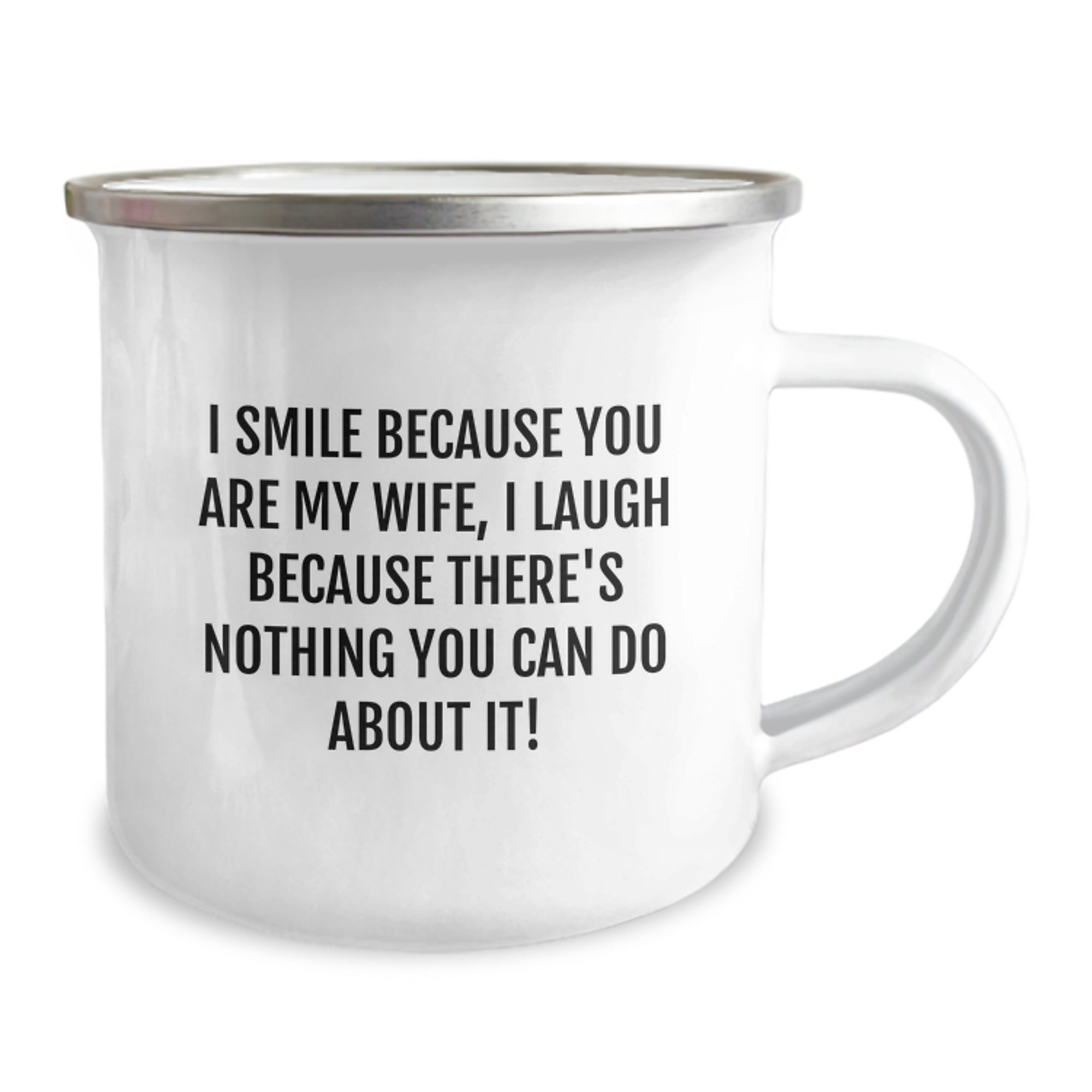 Funny Wife Camping Mug Gifts from Husband to Wife at Graduation Unique - Image 2