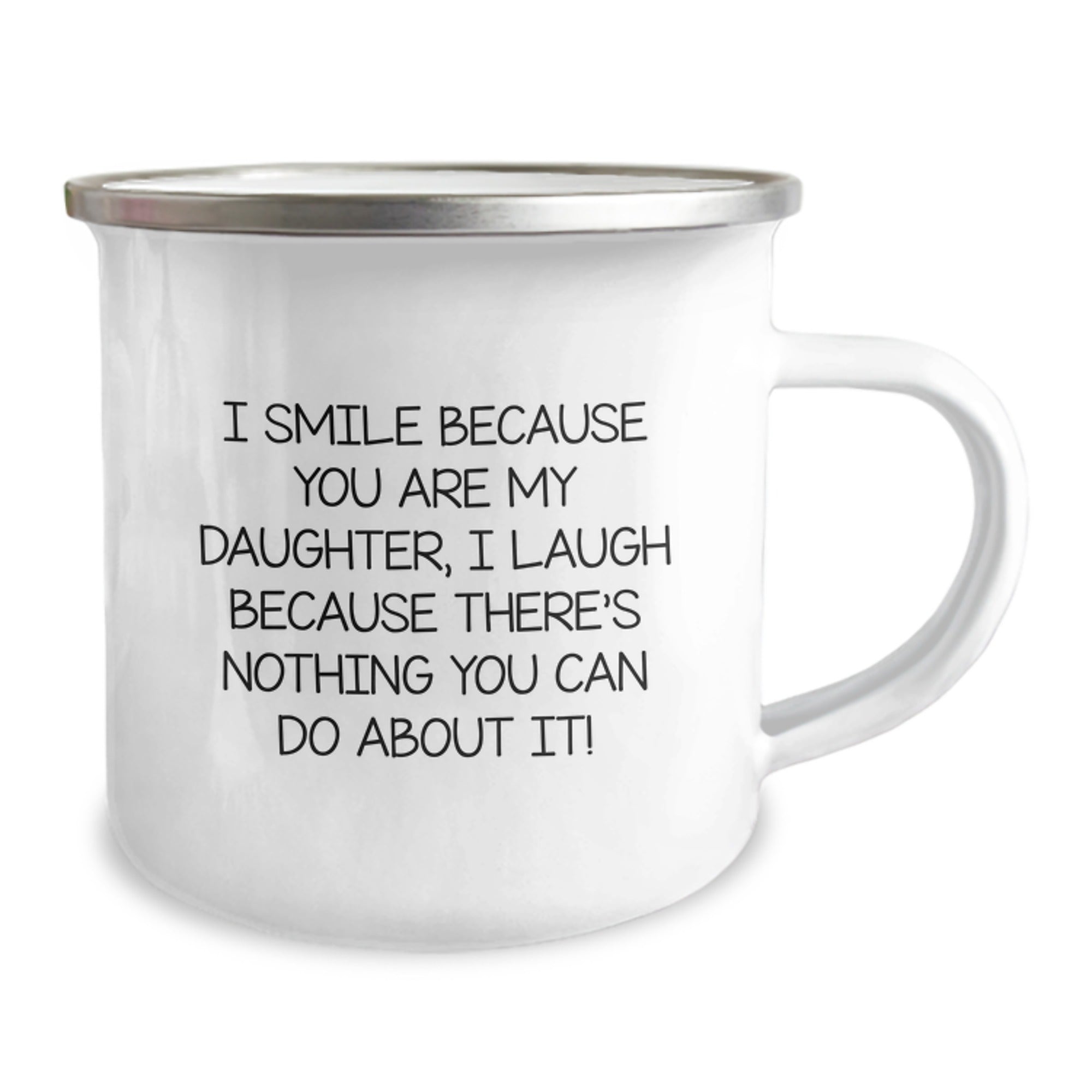 Funny Daughter Camping Mug Gifts from Mom to Daughter for Graduation Unique Presents - Image 2