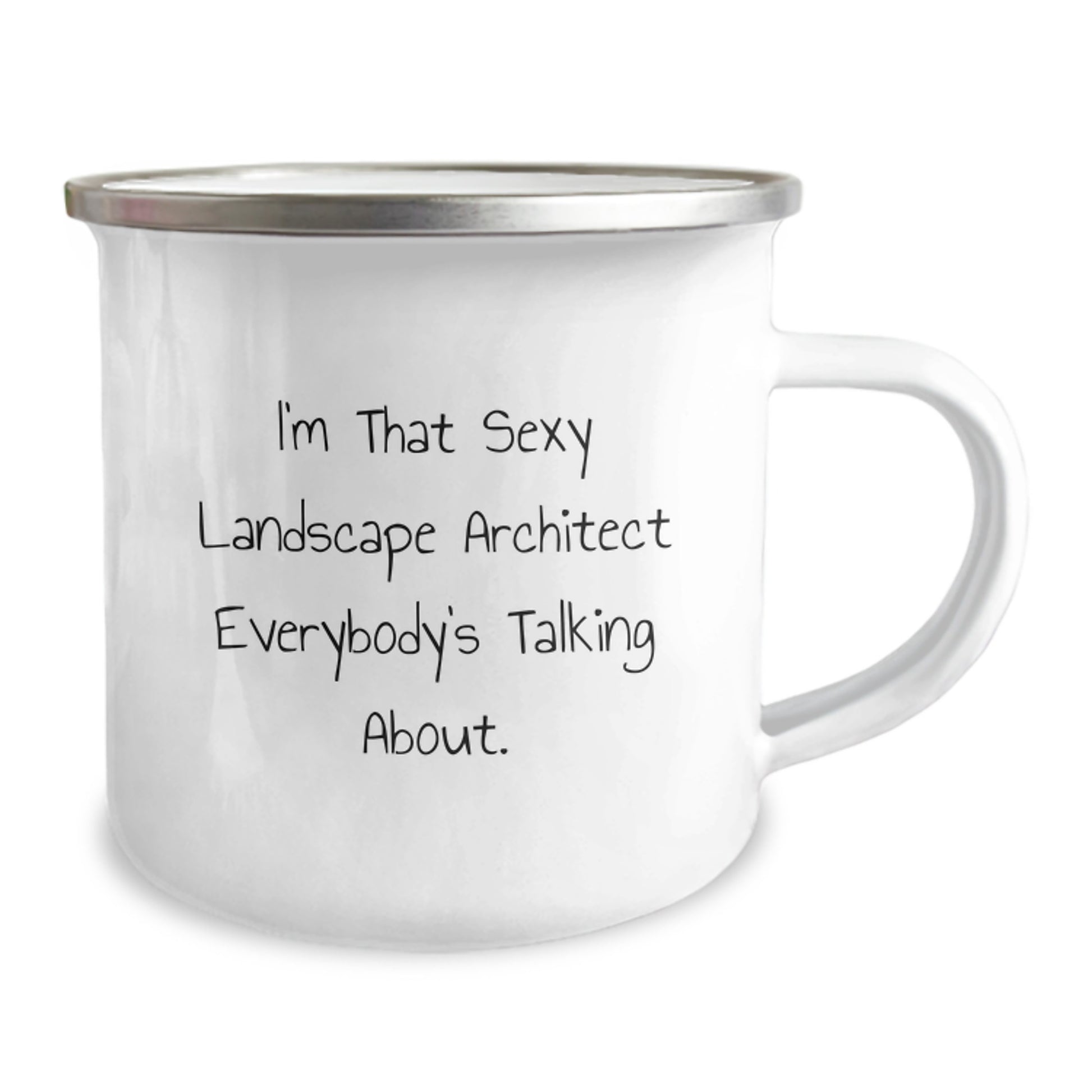 Funny Landscape Architect Gifts for Men from Coworkers, Unique Camping Mug for Graduation - Image 2