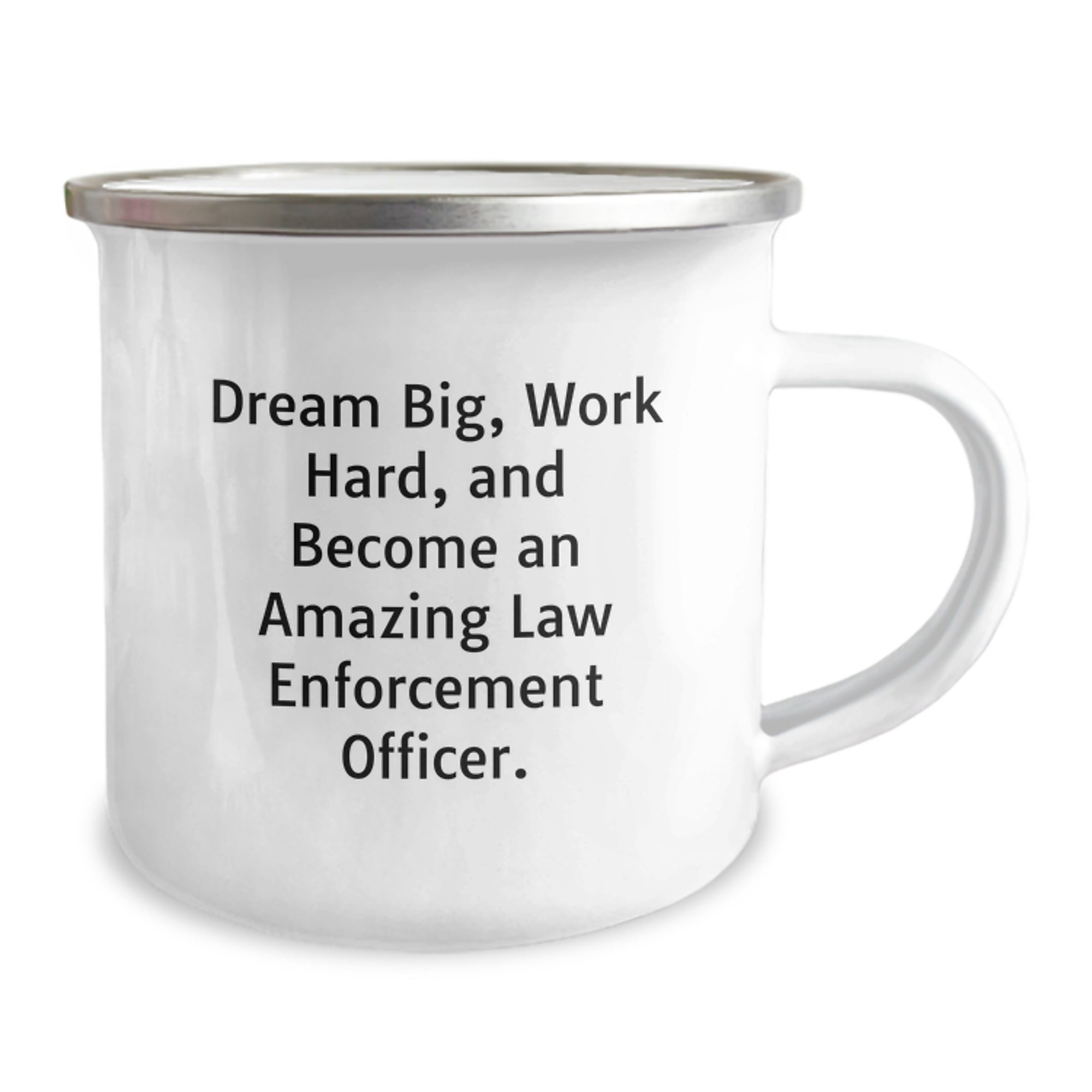 Gifts from Men to Law Enforcement Officer Friends - Law Enforcement Officer Gifts, Inspirational Camping Mug for Police Officers, Funny Christmas Unique Gifts for Law Enforcement Officer Men - Image 2