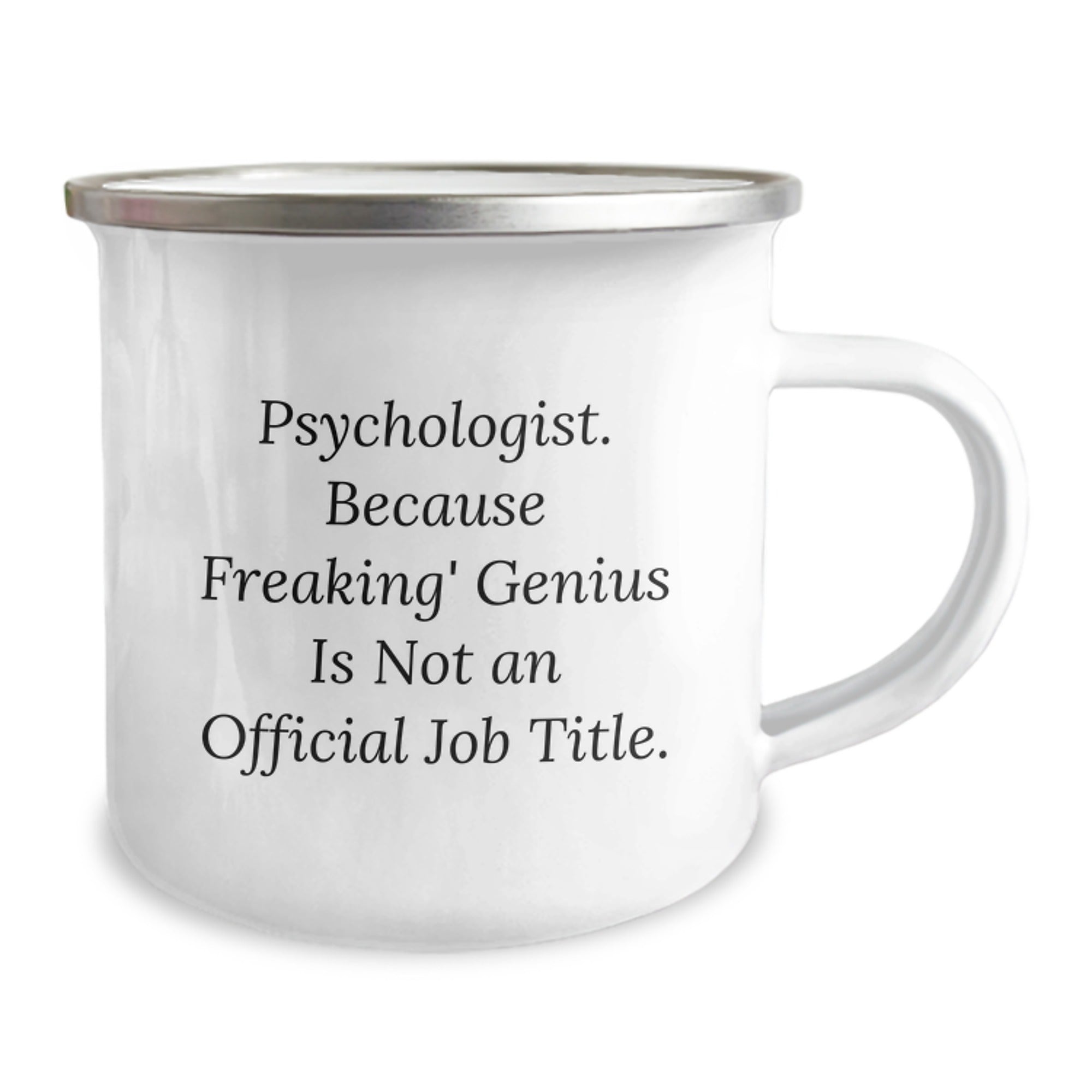 Witty Psychologist Camping Mug Novelty Birthday Gift for Friends - Image 2