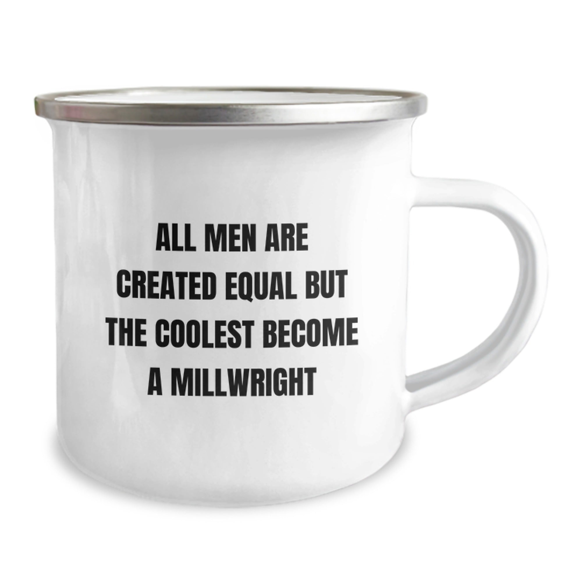 Millwright Keepsake Stainless Camping Mug for Him Birthday Gift - Image 2
