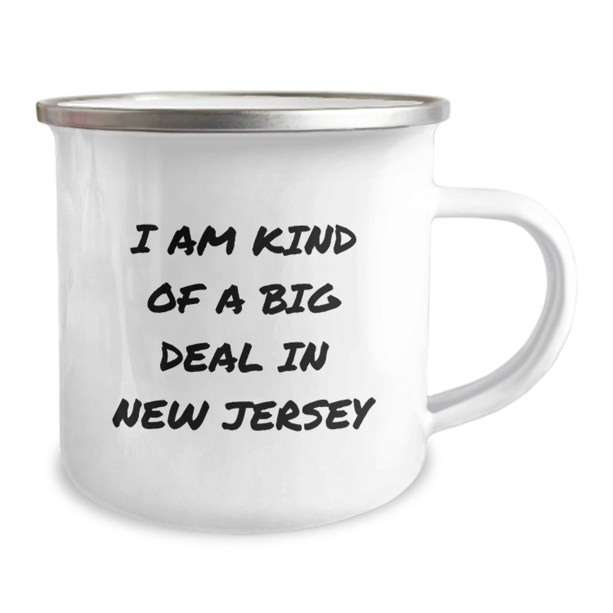 New Jersey Gift for Him A Humorous Camping Mug Keepsake - Image 2