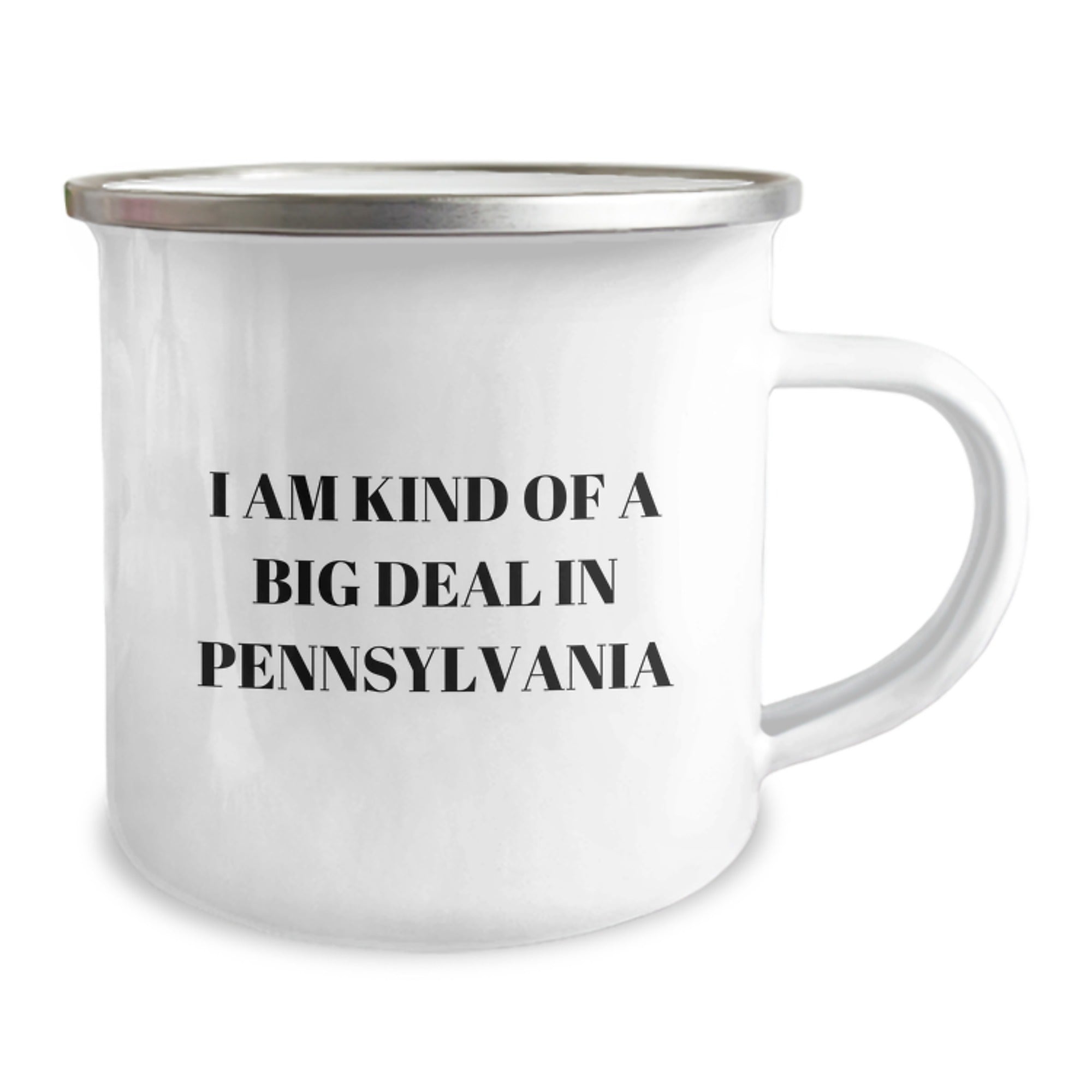Christmas Gift for Her - Pennsylvania Camping Mug with Playful Saying - Image 2