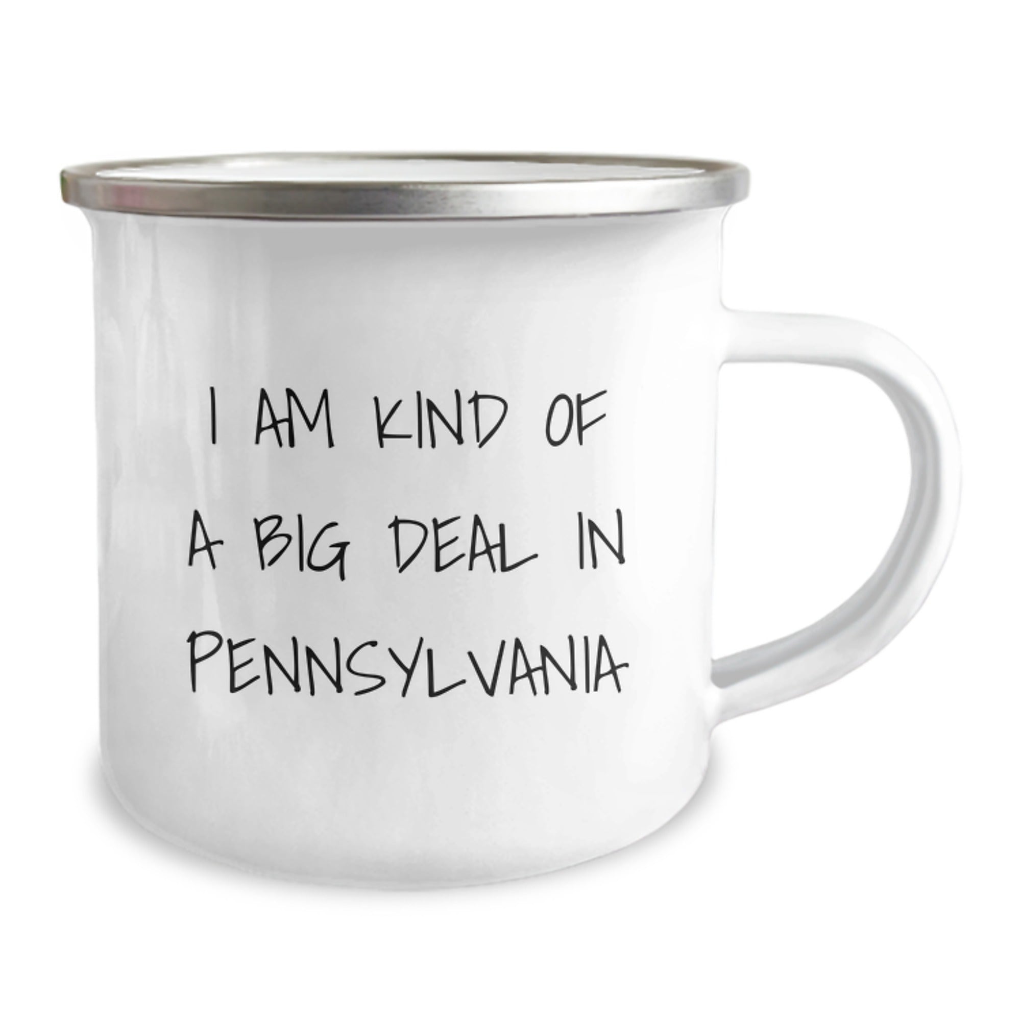 Witty Pennsylvania Camping Mug Gift for Friends - Novelty Mug - Image 2