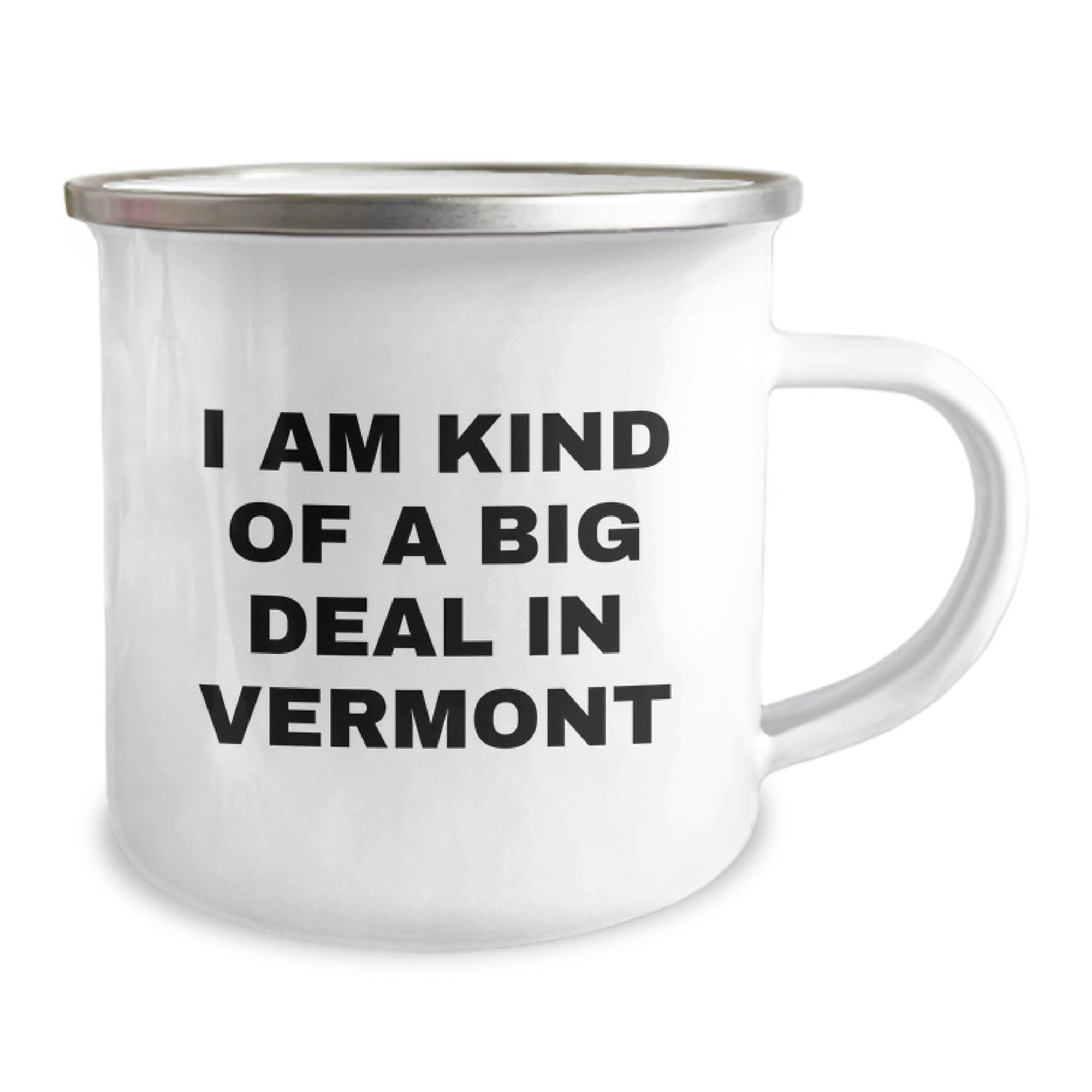 Vermont Camping Mug Gift for Him - I Am Kind Of A Big Deal In Vermont - Image 2