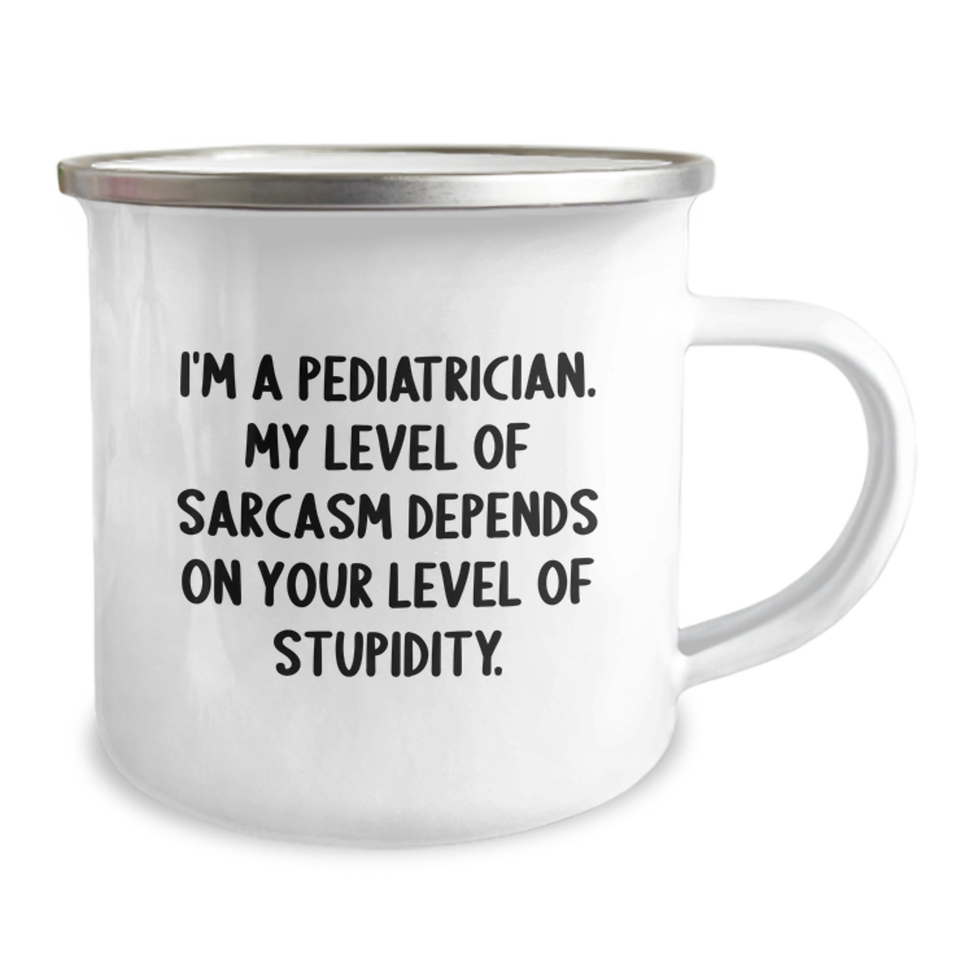 Funny Pediatrician Inspirational Gifts from Family for Graduation Unique Camping Mug - Image 2