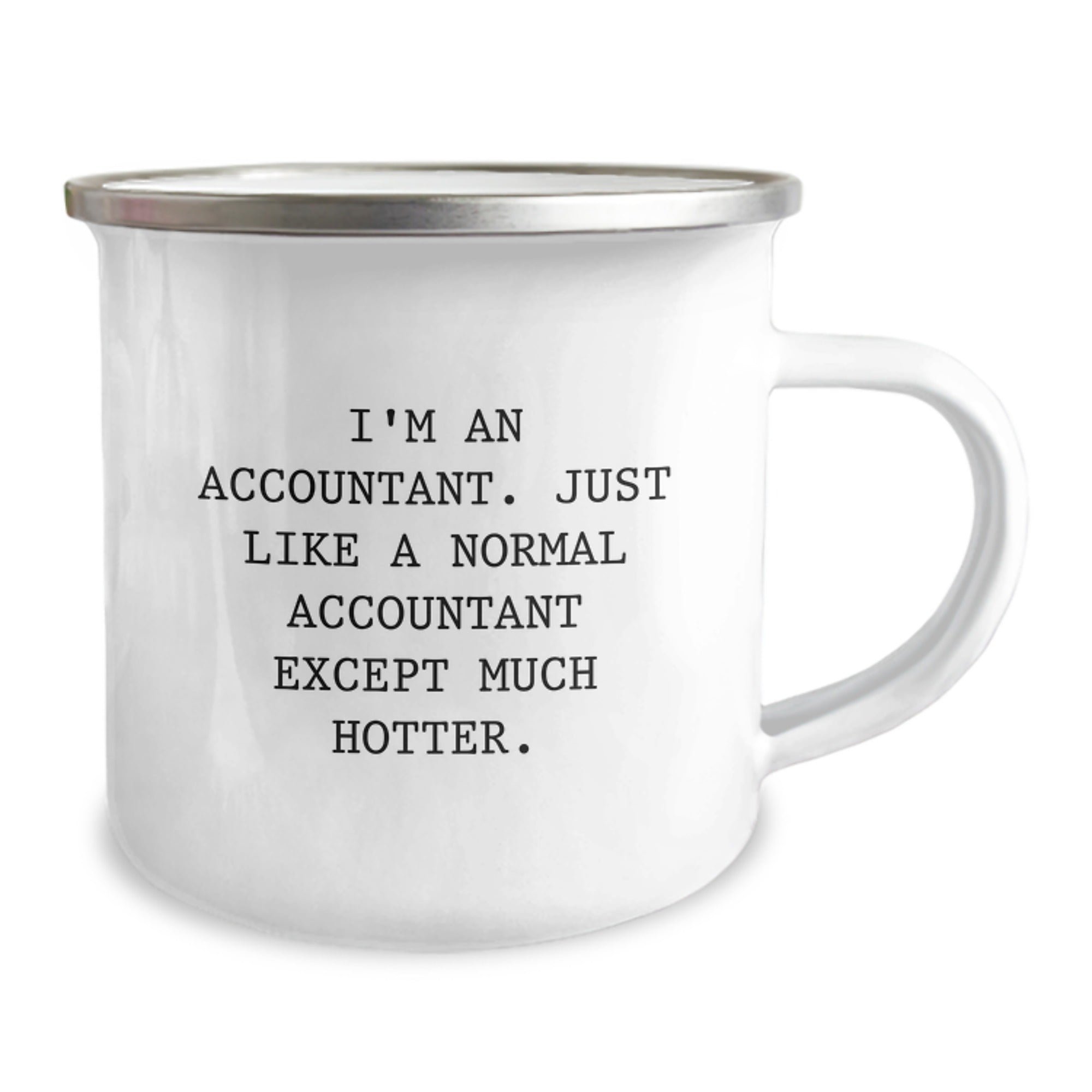 Accountant Gift for Him - A Witty Keepsake Camping Mug - Image 2