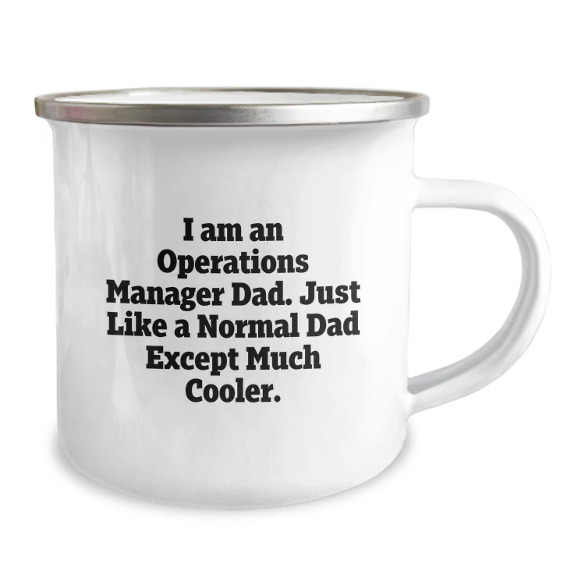 Fun Operations Manager Gifts for Dad - I Am An Operations Manager Dad - Camping Mug for Christmas Unique Gifts from Family - Image 2
