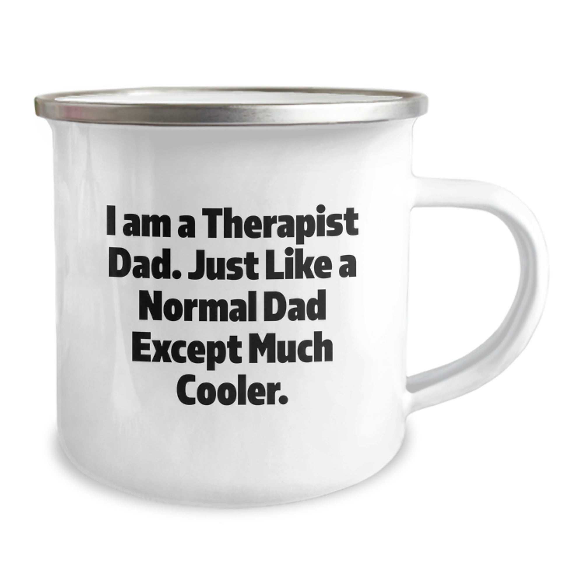 Funny Therapist Gifts for Dad, Camping Mug, Birthday Unique Gifts from Husband, Best Gifts for Therapist, Father's Day - Image 2