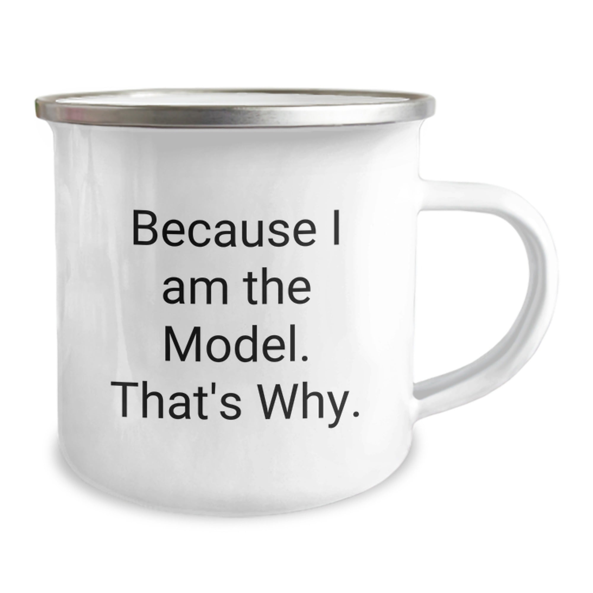 Camping Mug Funny Quote Gifts from Men to Model Friends on Christmas - Image 2