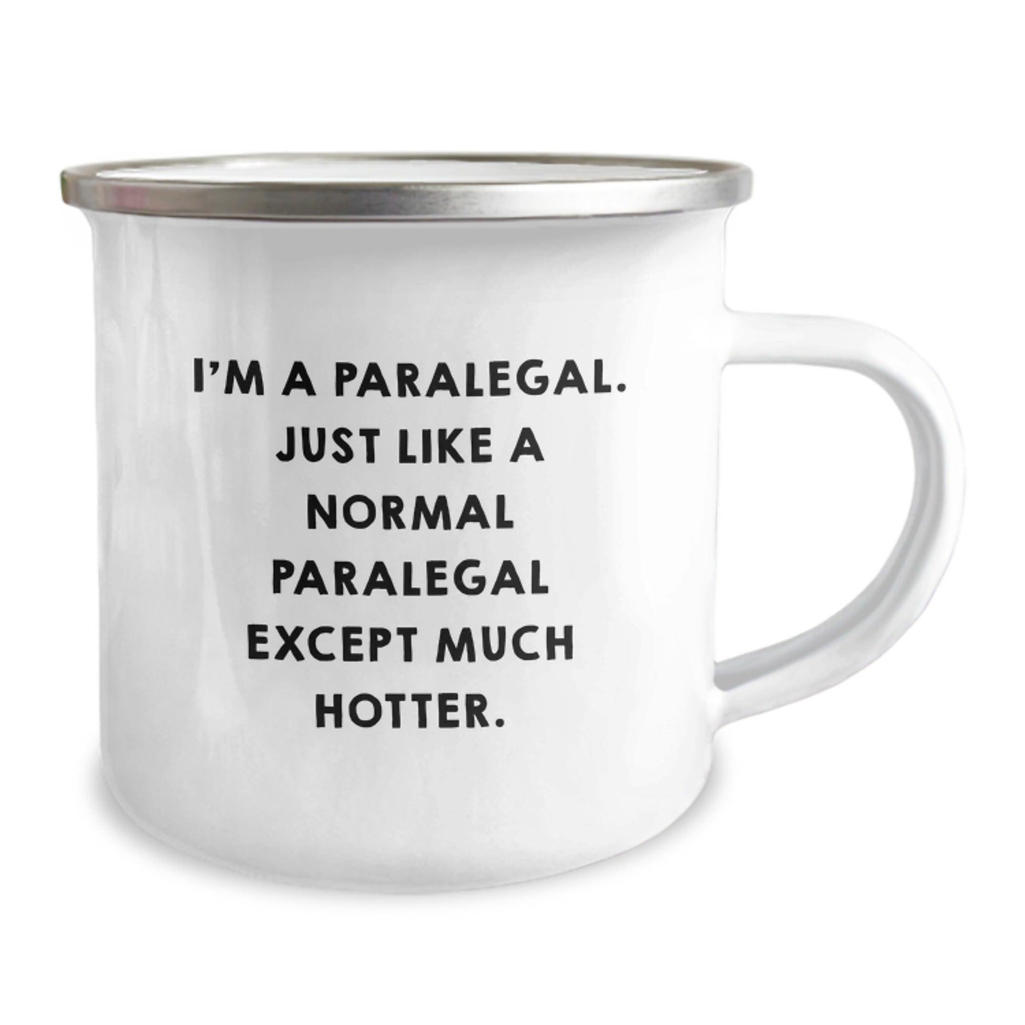 Paralegal Christmas Gift For Him - A Humorous Keepsake Camping Mug - Image 2