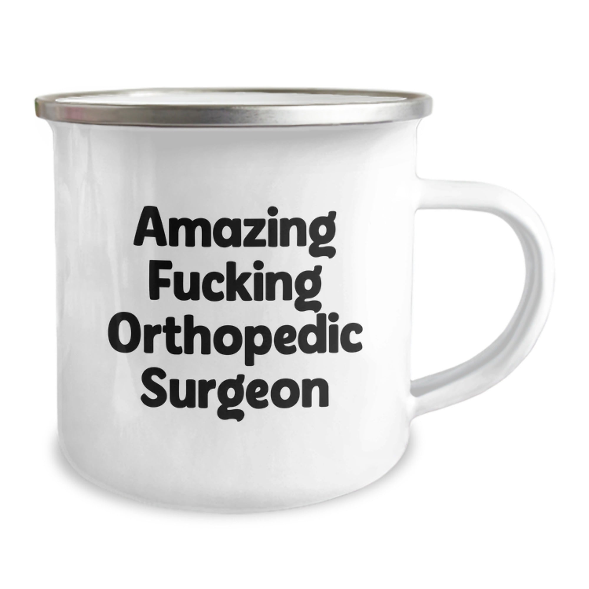 Funny Orthopedic Surgeon Birthday Unique Gifts for Men from Friends - Amazing Orthopedic Surgeon Camping Mug for Outdoor Enthusiasts - Image 2
