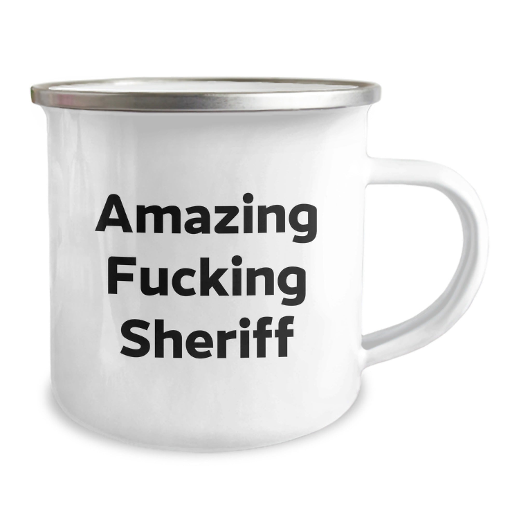 Funny Sheriff Gifts from Men for Camping Mug Enthusiasts - Unique Christmas Unique Gifts - Image 2