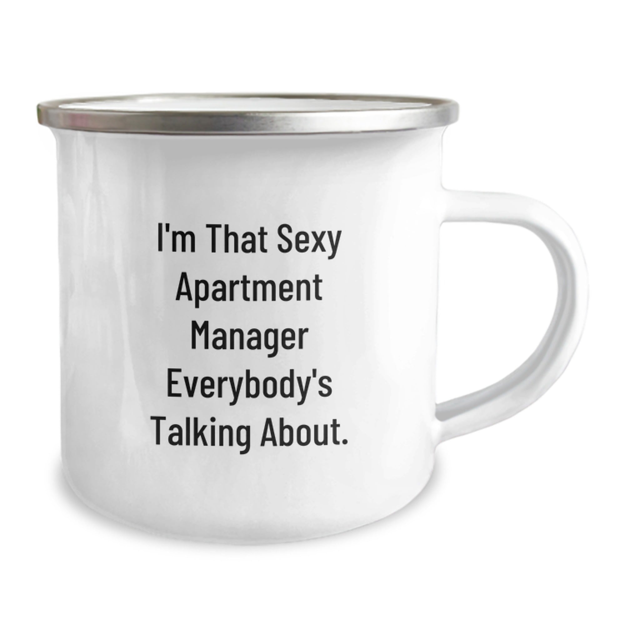 Sexy Apartment Manager Gifts - Funny Camping Mug for Apartment Manager Men Friends from Family - Image 2