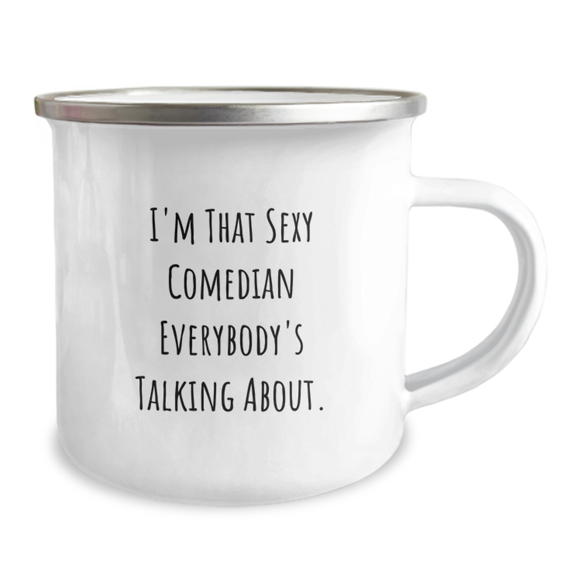 Funny Comedian Gifts from Friends for Comedian Men - Sexy Comedian Camping Mug for Christmas - Image 2