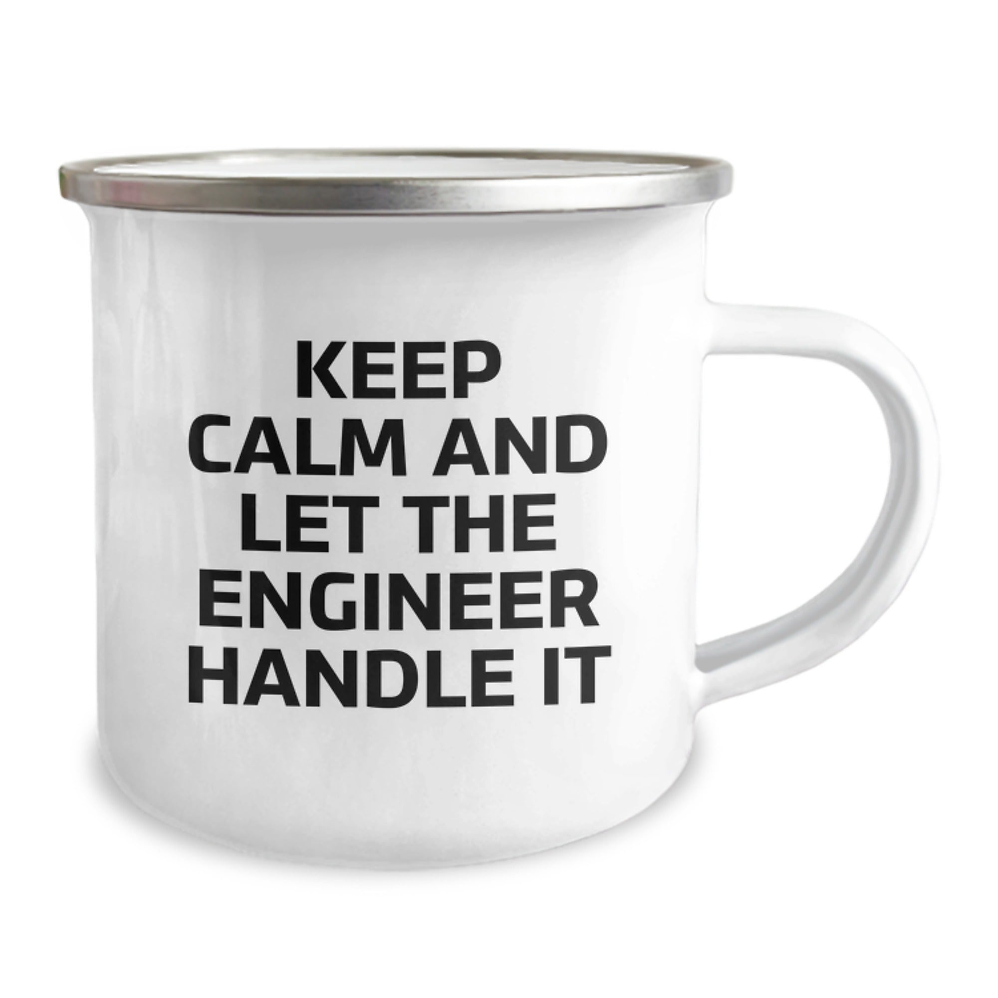 Funny Engineer Gifts from Friends for Engineer Men Christmas Unique Mugs - Keep Calm And Let The Engineer Handle It - Image 2
