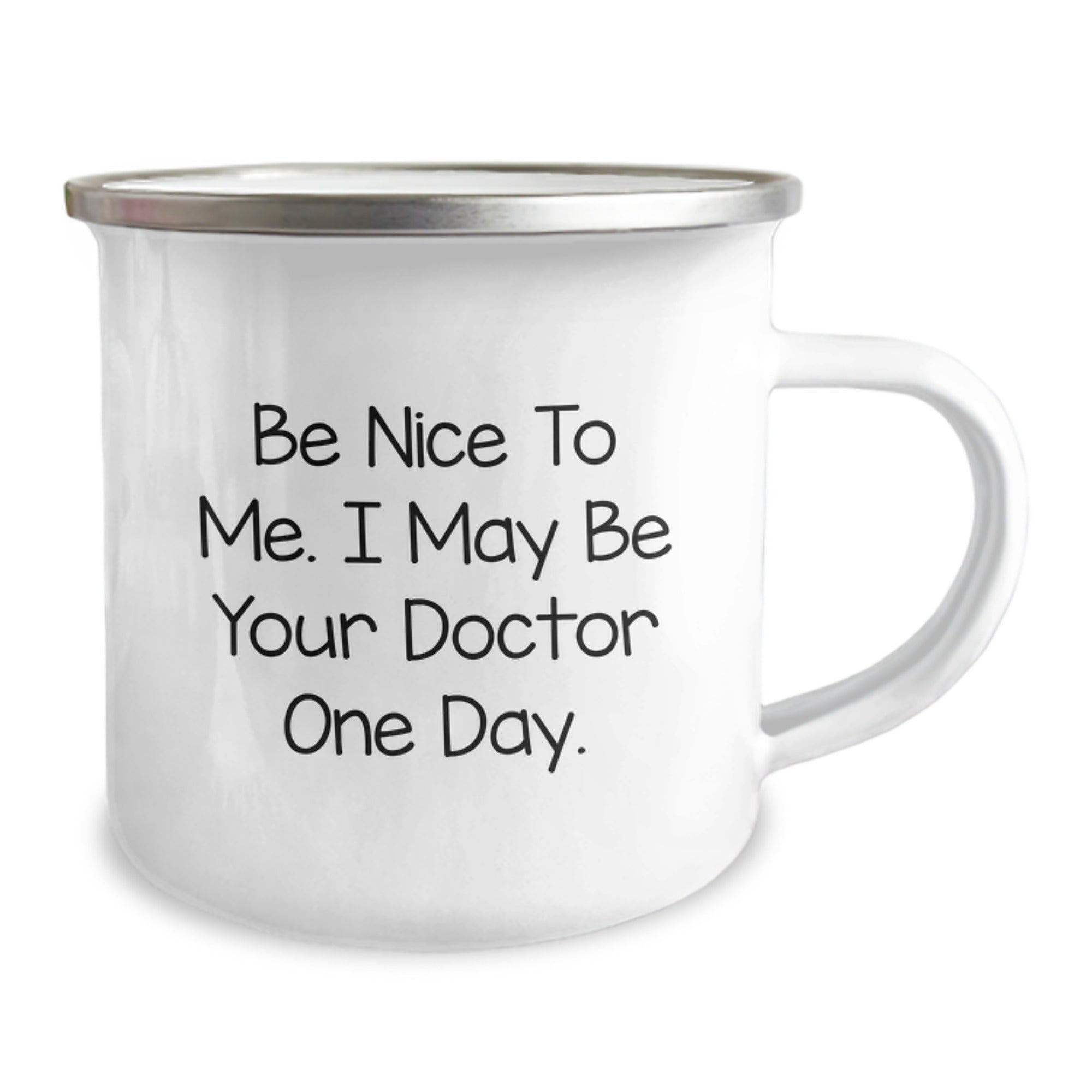 Funny Doctor Gifts for Men - 'Be Nice To Me' Christmas Unique Gifts from Friends to Family - Image 2