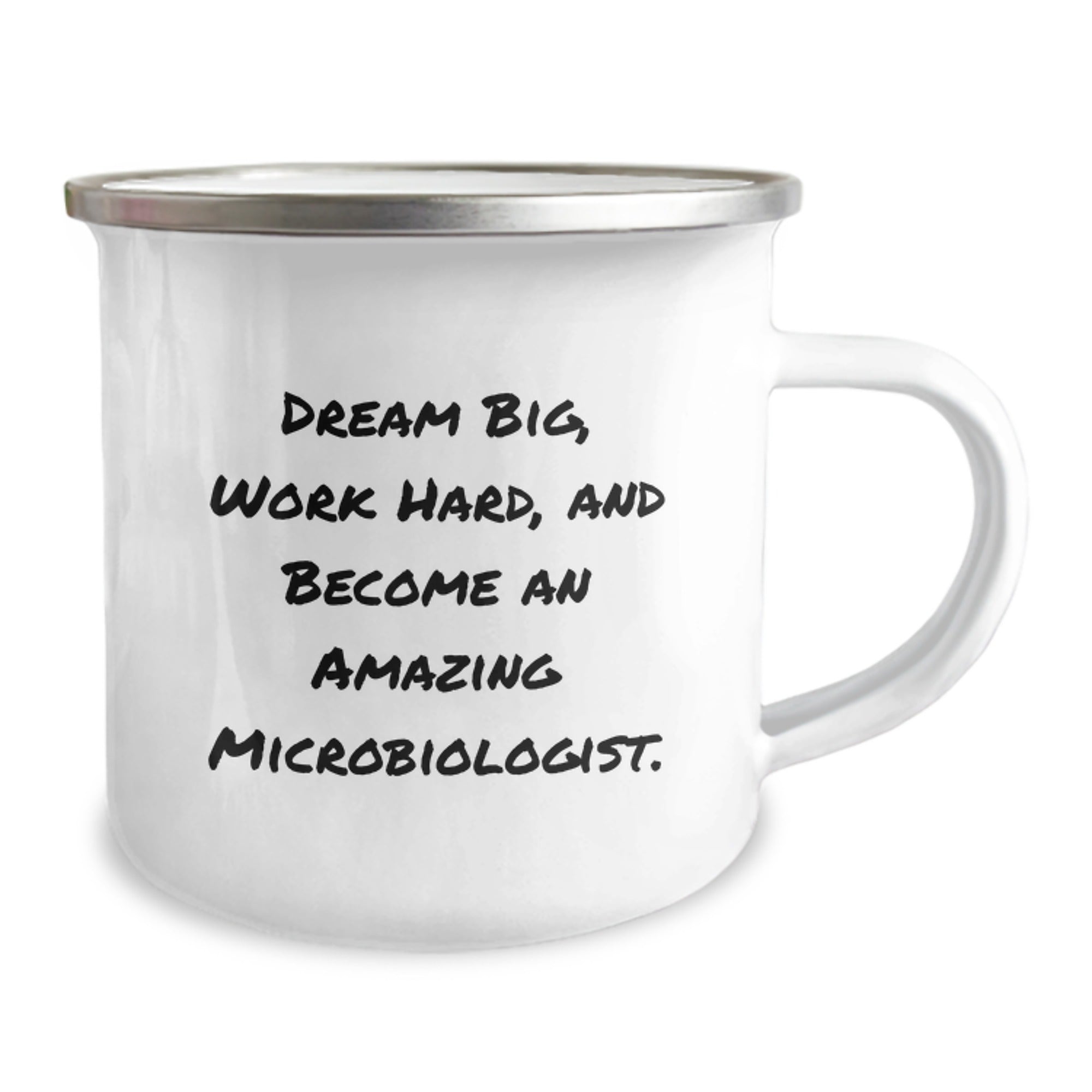 Funny Microbiologist Gifts for Men, Women, Family and Friends - Camping Mug with Inspirational Quote - Unique Christmas Memorable Present for Microbiologist Enthusiasts - Image 2