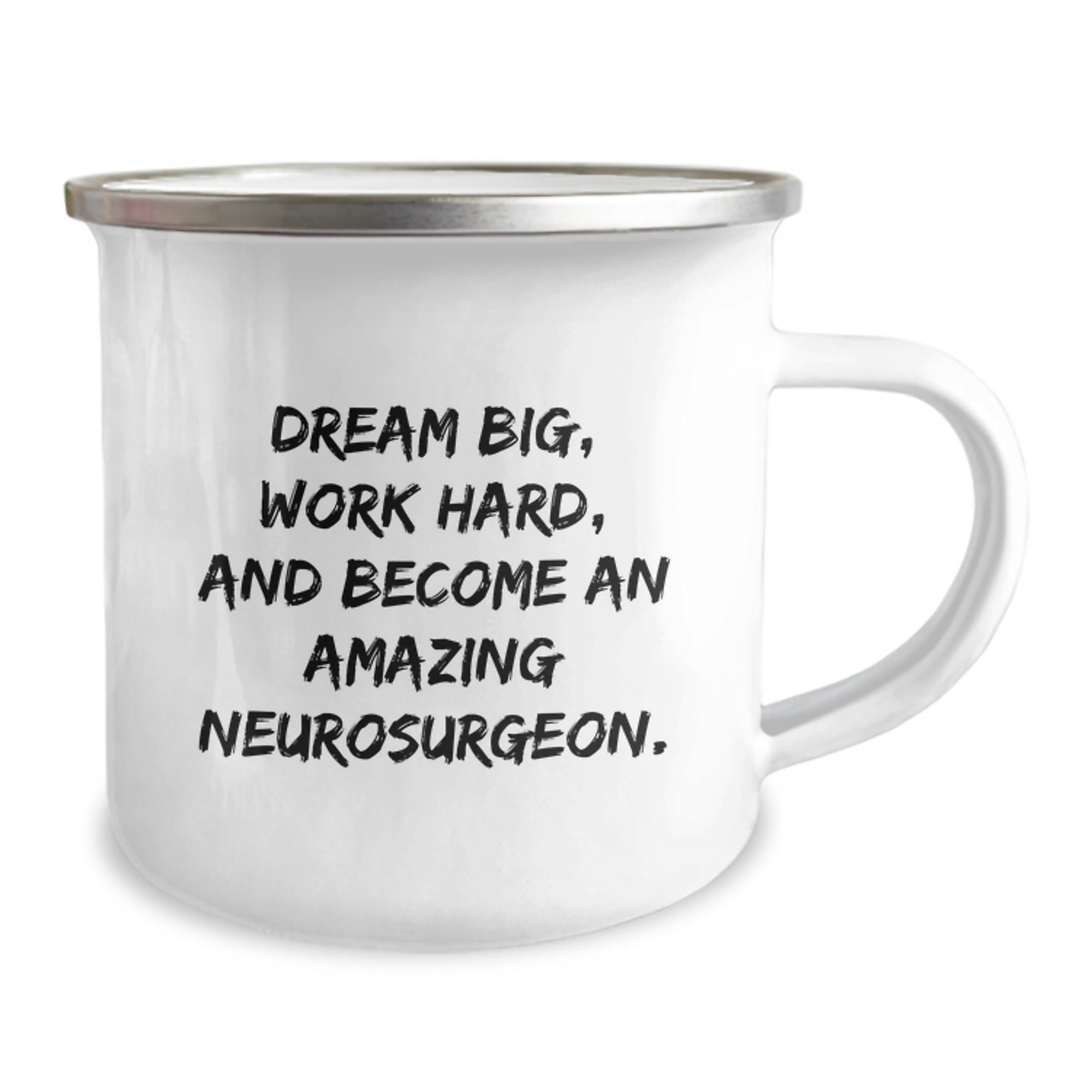 Gifts from Friends and Family for Neurosurgeons - 'Dream Big' Christmas Unique Mugs for Men, Funny Inspirational Quotes about Work Hard and Become Amazing - Image 2