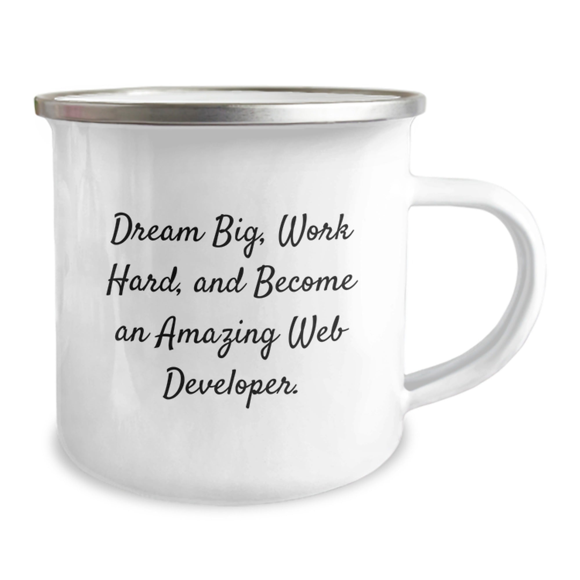 Inspiring Web Developer Gifts from Friends and Family for Men and Women - Web Developer Camping Mug, Funny Quote, Christmas Unique Gifts - Image 2