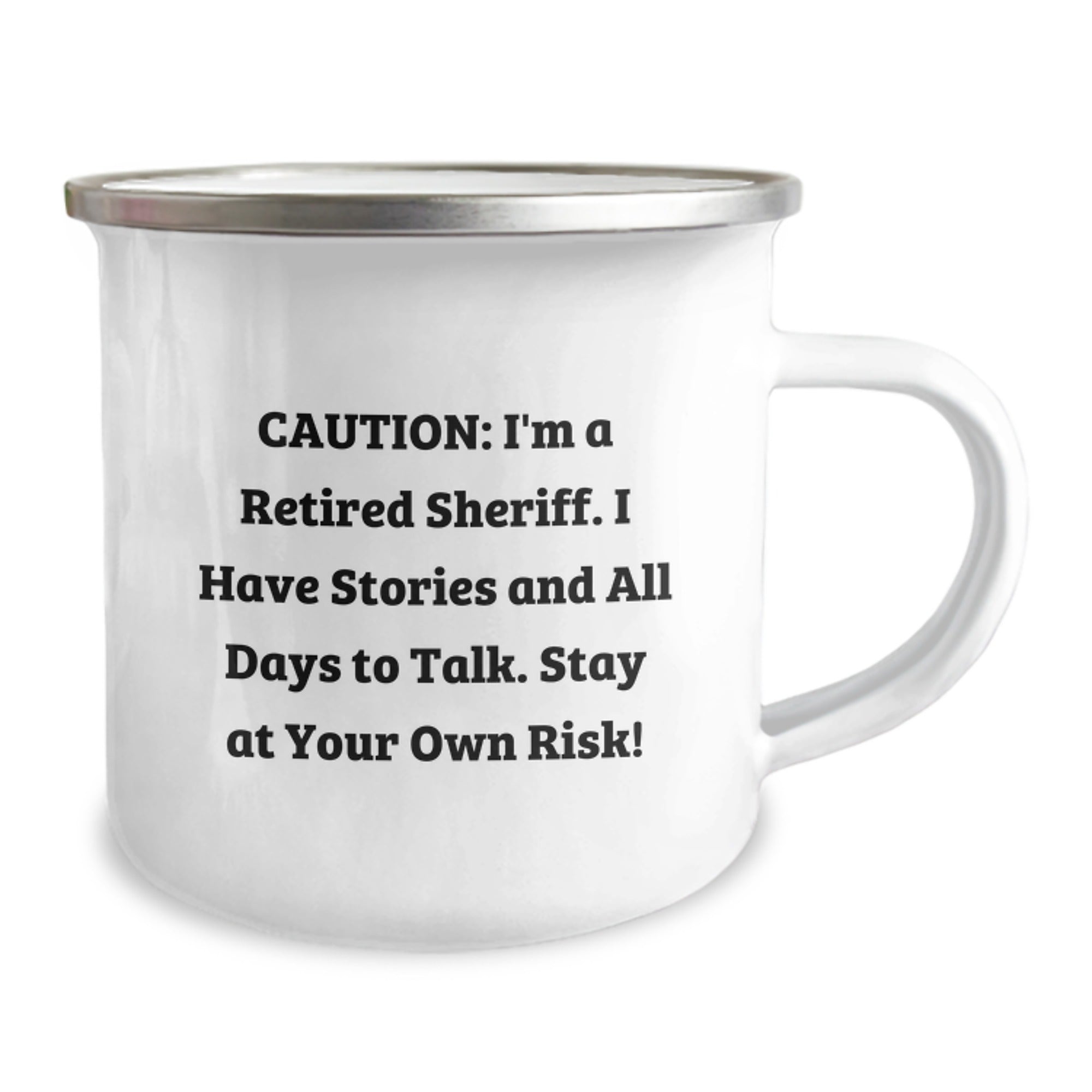 Sheriff Gifts for Men - Funny Camping Mug for Christmas Unique Gifts from Friends and Family - Image 2