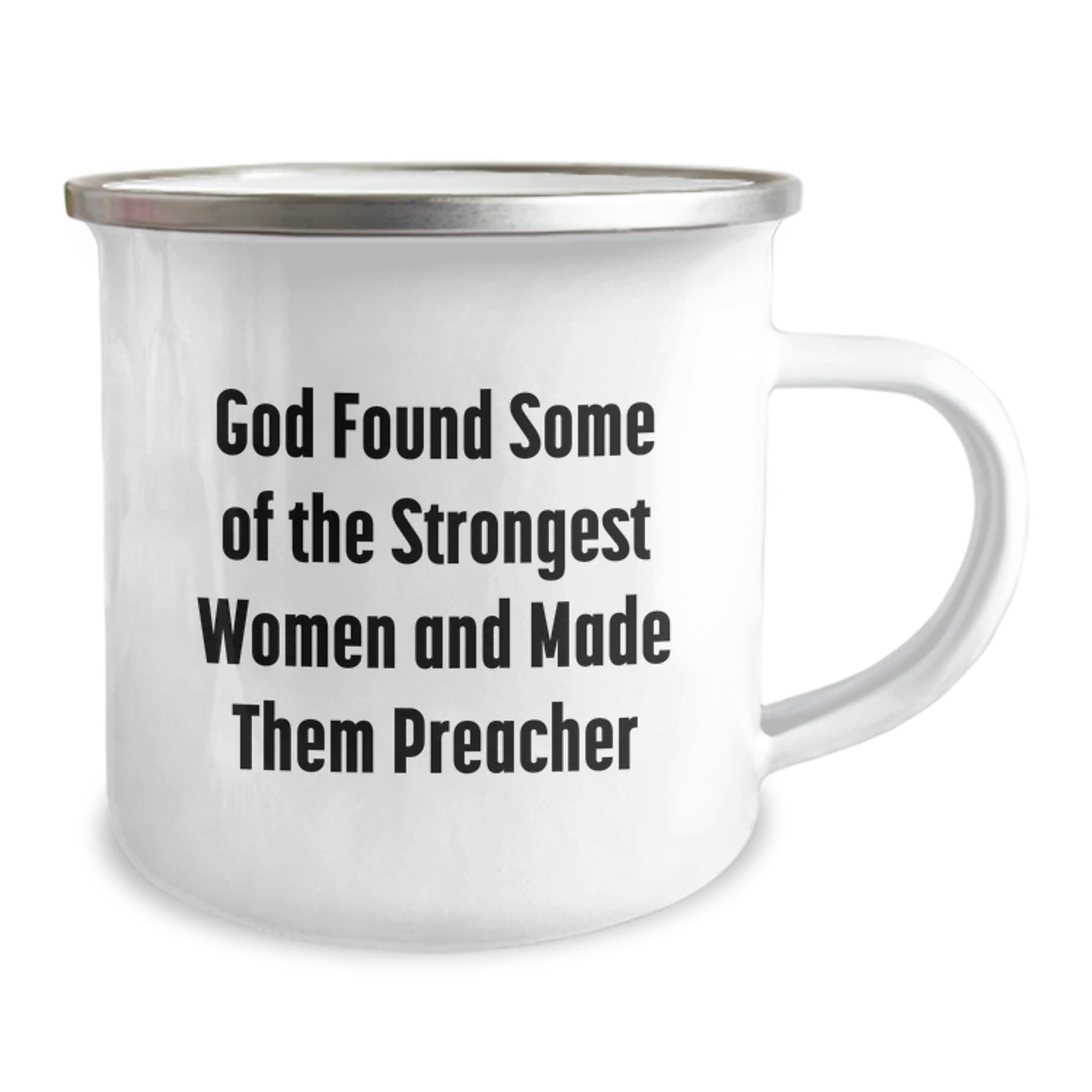 Funny Preacher Gifts from Men to Women for Christmas Unique Preacher Camping Mug - Image 2