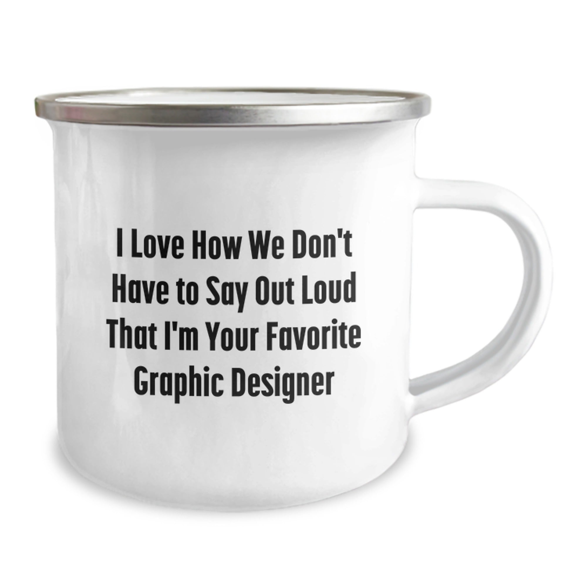 Funny Graphic Designer Gifts for Men - Cute Camping Mug from a Fan, Perfect Unique Christmas Memorable Presents - Image 2