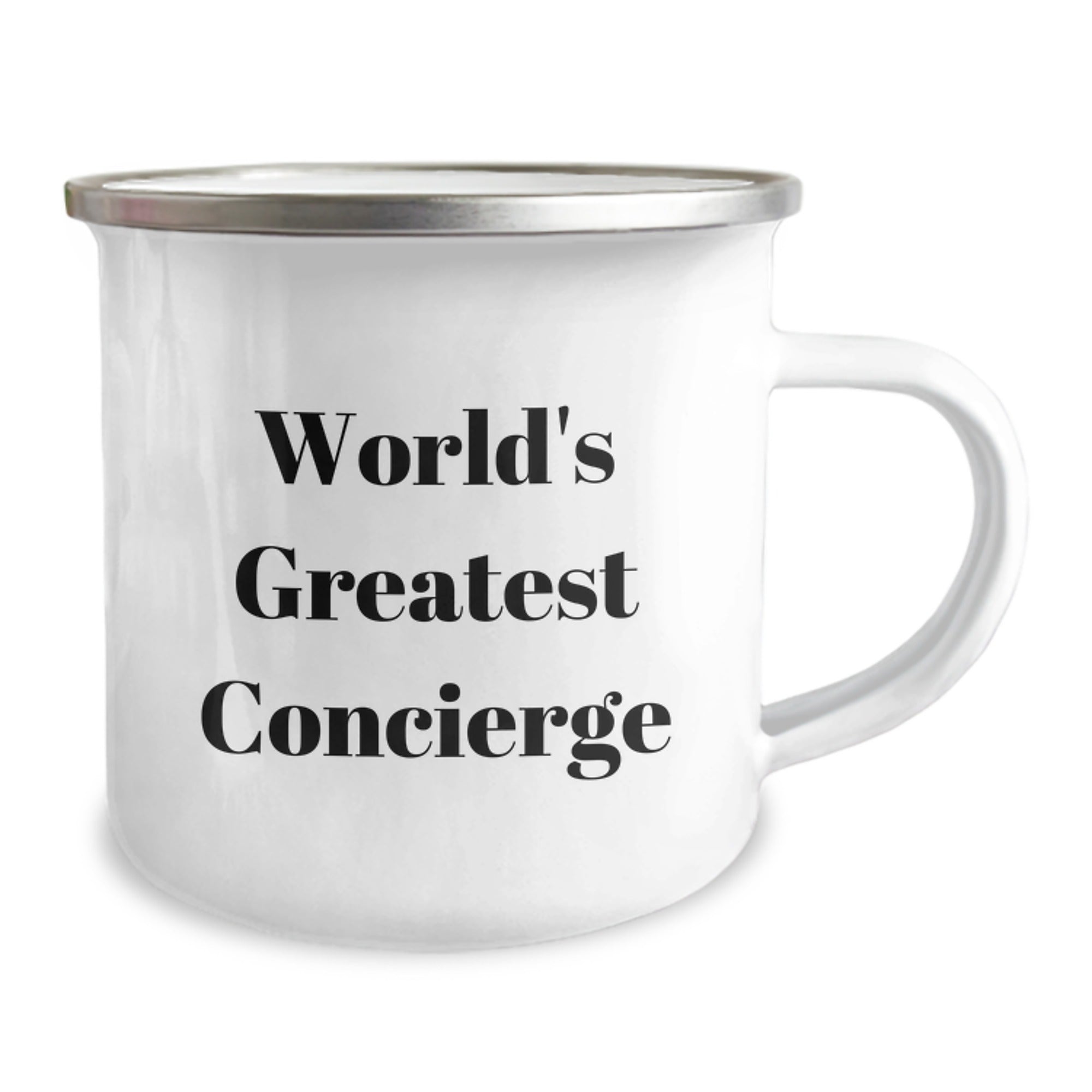Funny World's Greatest Concierge Gifts from Men for Father's Day Camping Mug - Image 2