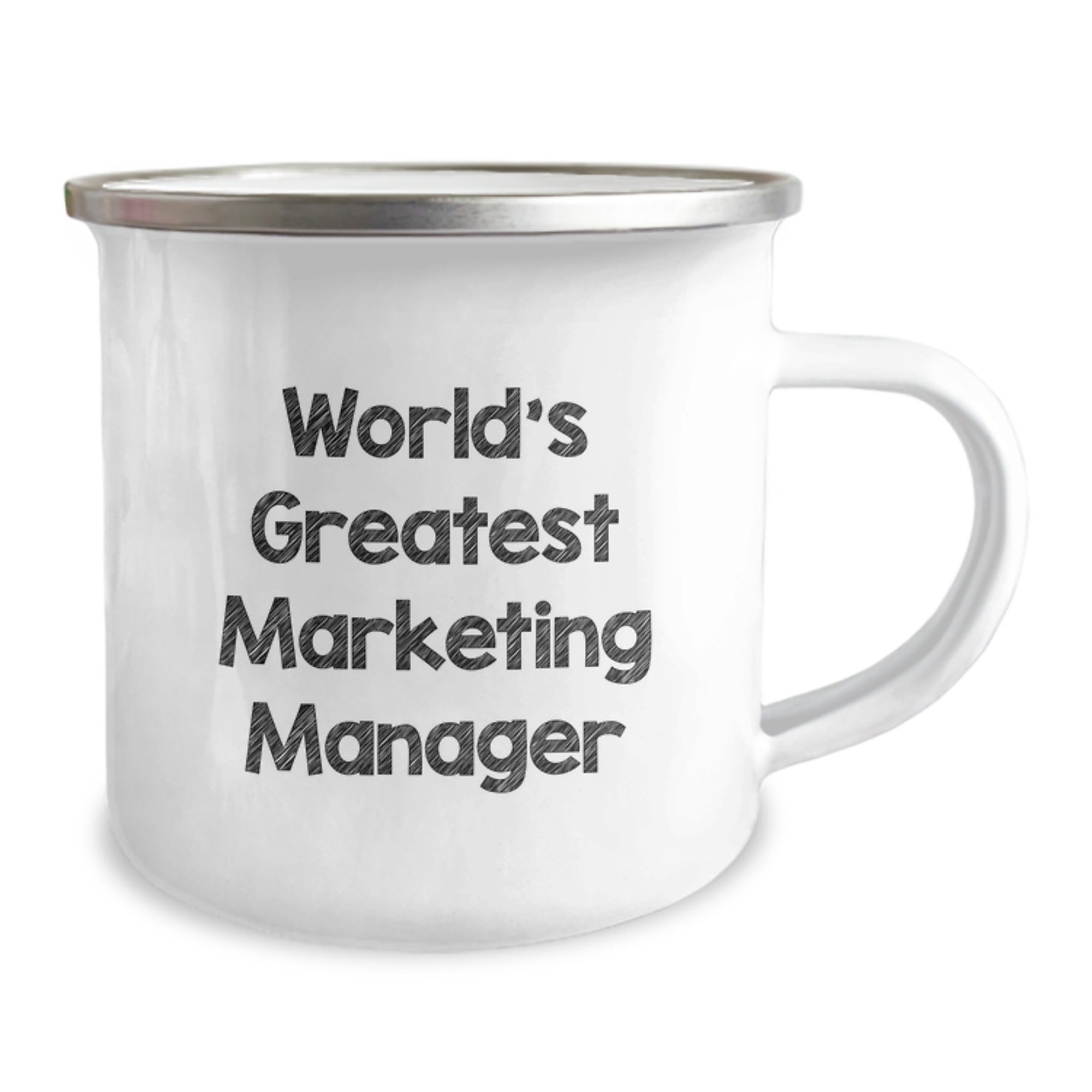 Funny Marketing Manager Gifts for Men from World's Greatest Marketing Manager Camping Mug for Graduation Unique Gifts - Image 2