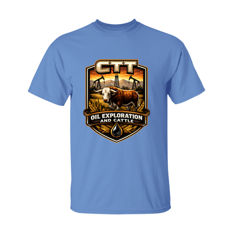 CTT Oil Exploration And Cattle T Shirt