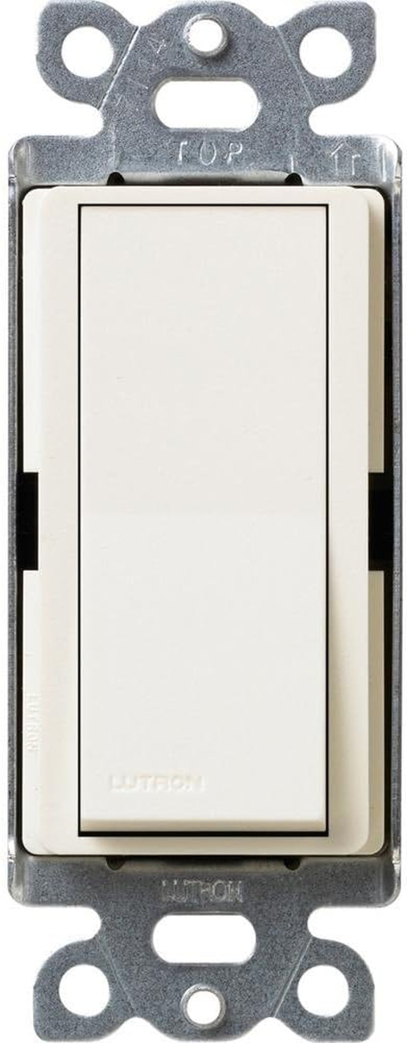 Lutron Claro 15 Amp 3-Way Rocker Switch, SC-3PS-BI, Biscuit