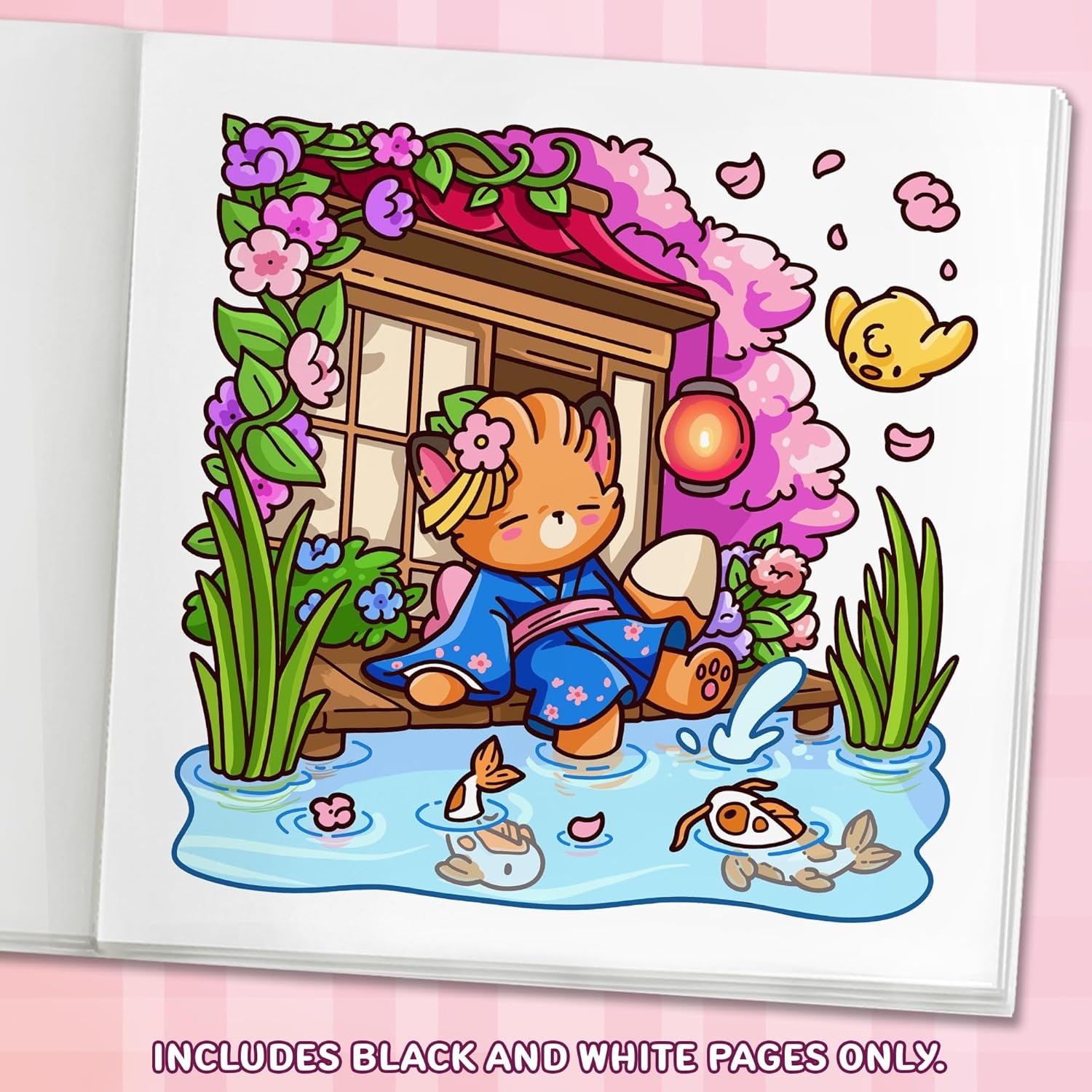 Cozy Japan: Cute Coloring Book for Adults and Teens with Charming Characters and Delightful Japanese Scenes for Relaxation (Comfy and Cozy Coloring Books)