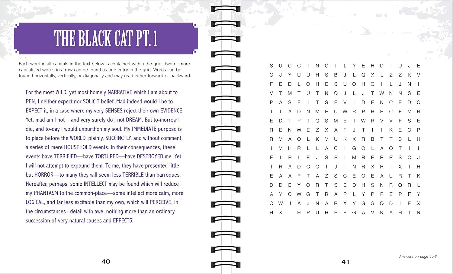 Brain Games - Poe Puzzles: More than 100 Brain Teasers Inspired by Edgar Allan Poe