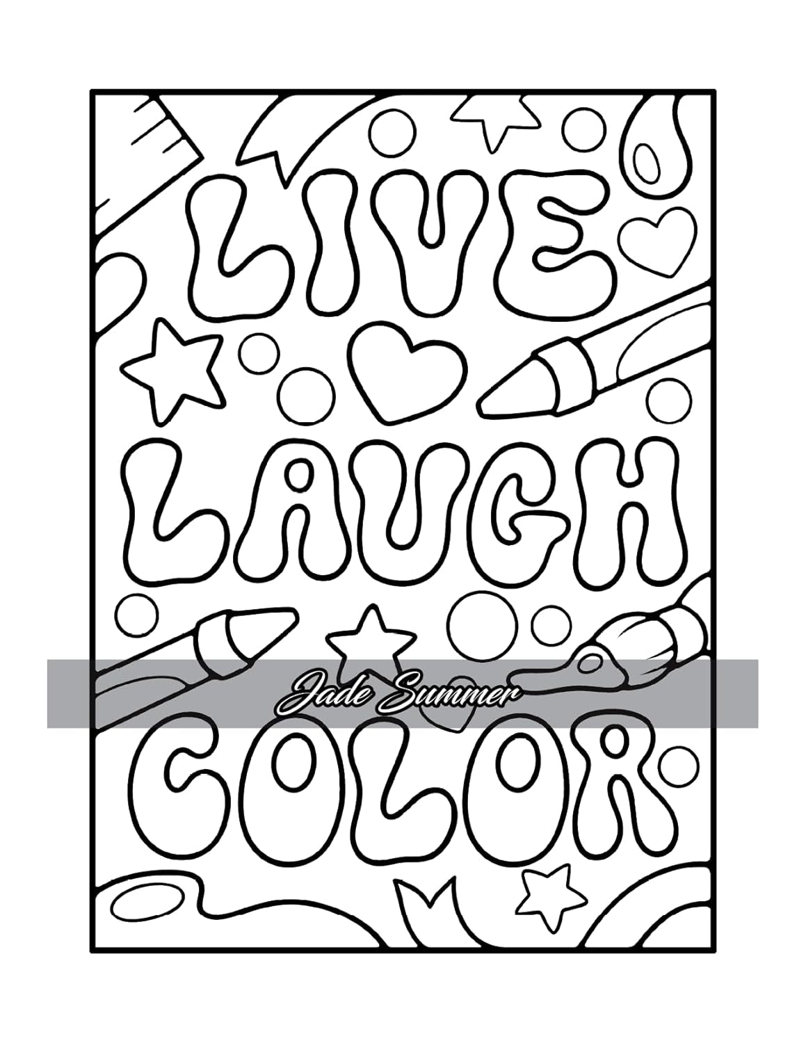 Simple Coloring Book: Easy, Bold, and Large Print Designs for Adults, Teens, Seniors, and Beginners (Easy Coloring Books)