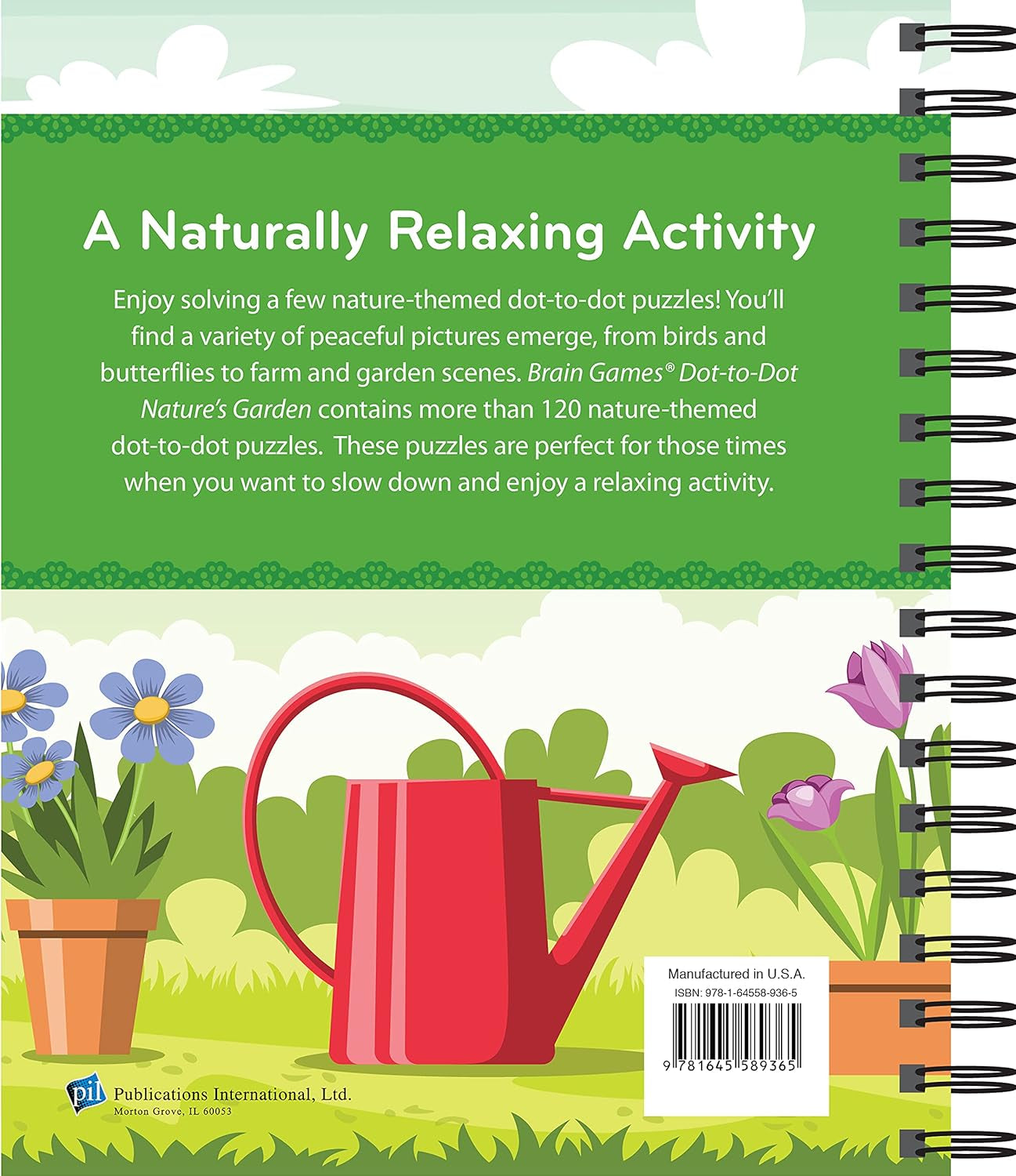 Brain Games - Dot-To-Dot Nature'S Garden