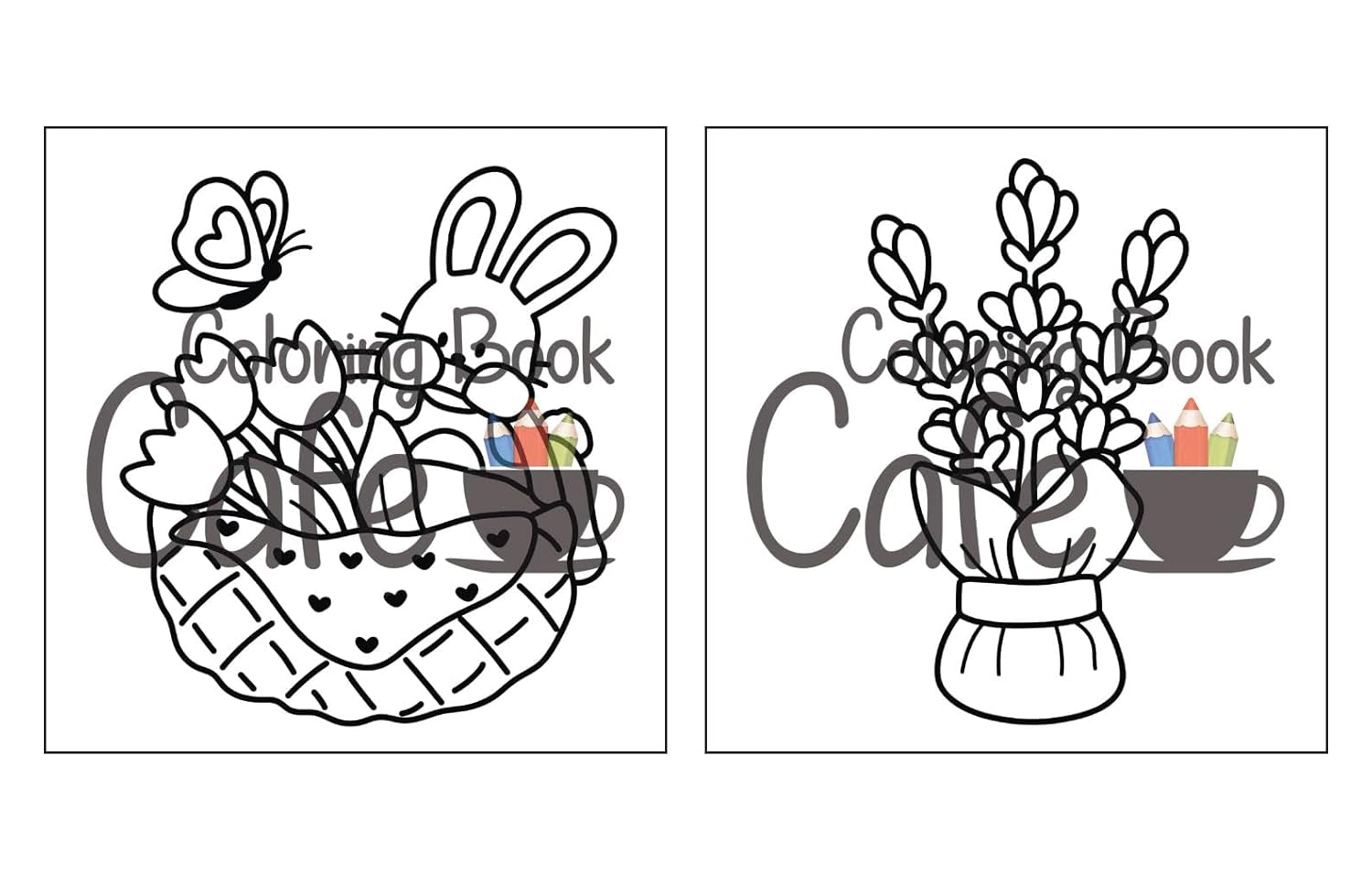 Cozy Spring: Cute Coloring Book for Adults & Teens with Easy and Bold Spring Inspired Designs (Bold and Easy Coloring Books)