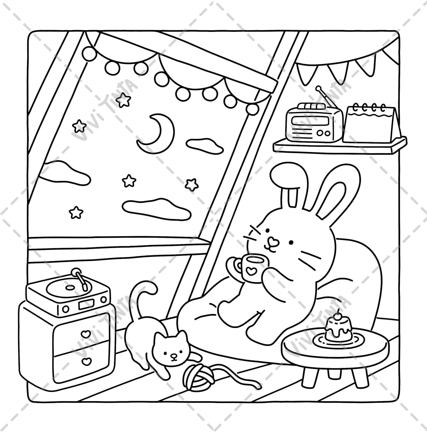 Girl’S Day: Self-Love Coloring Book for Adults & Teens Featuring Activities in Everyday Life