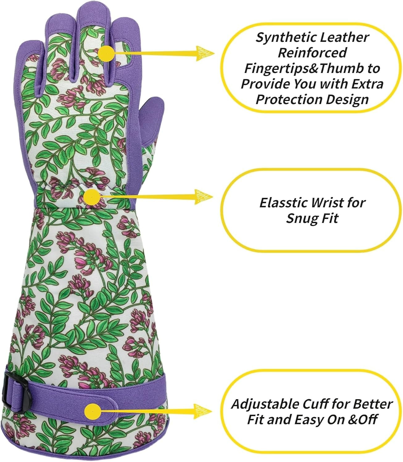 Gardening Gloves for Women and Men, Thorn Proof&Puncture Resistance Garden Gloves,Gauntlet Gloves,Gifts