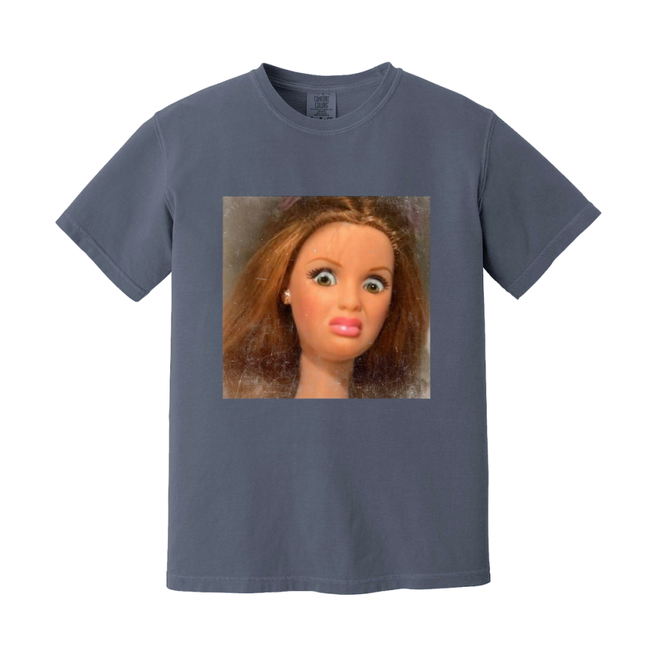 Disgusted Doll Face Shirt Comfort Colors Tshirt